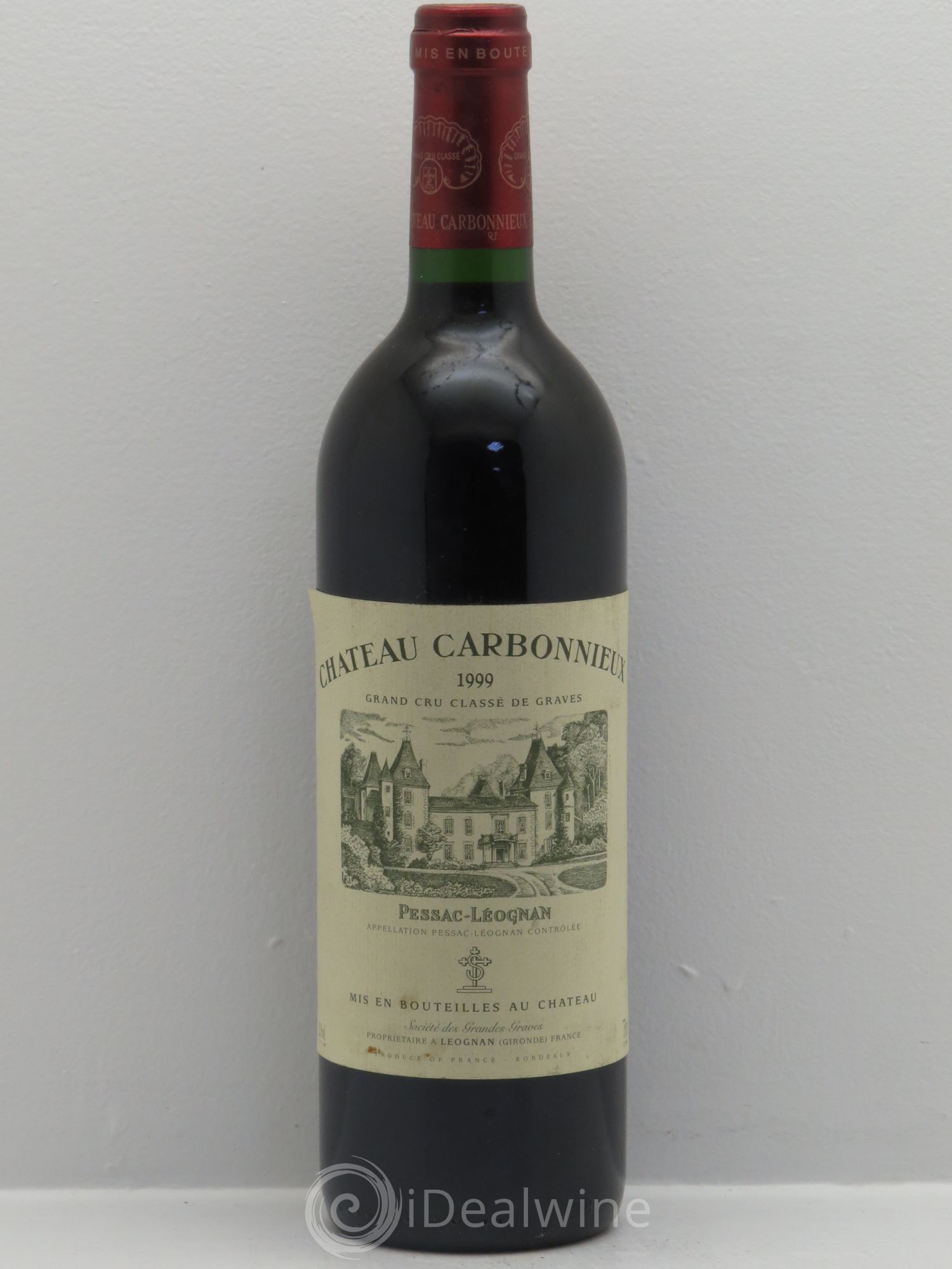 Château Carbonnieux Cru Classé de Graves 1999 - Lot de 1 bouteille - 0