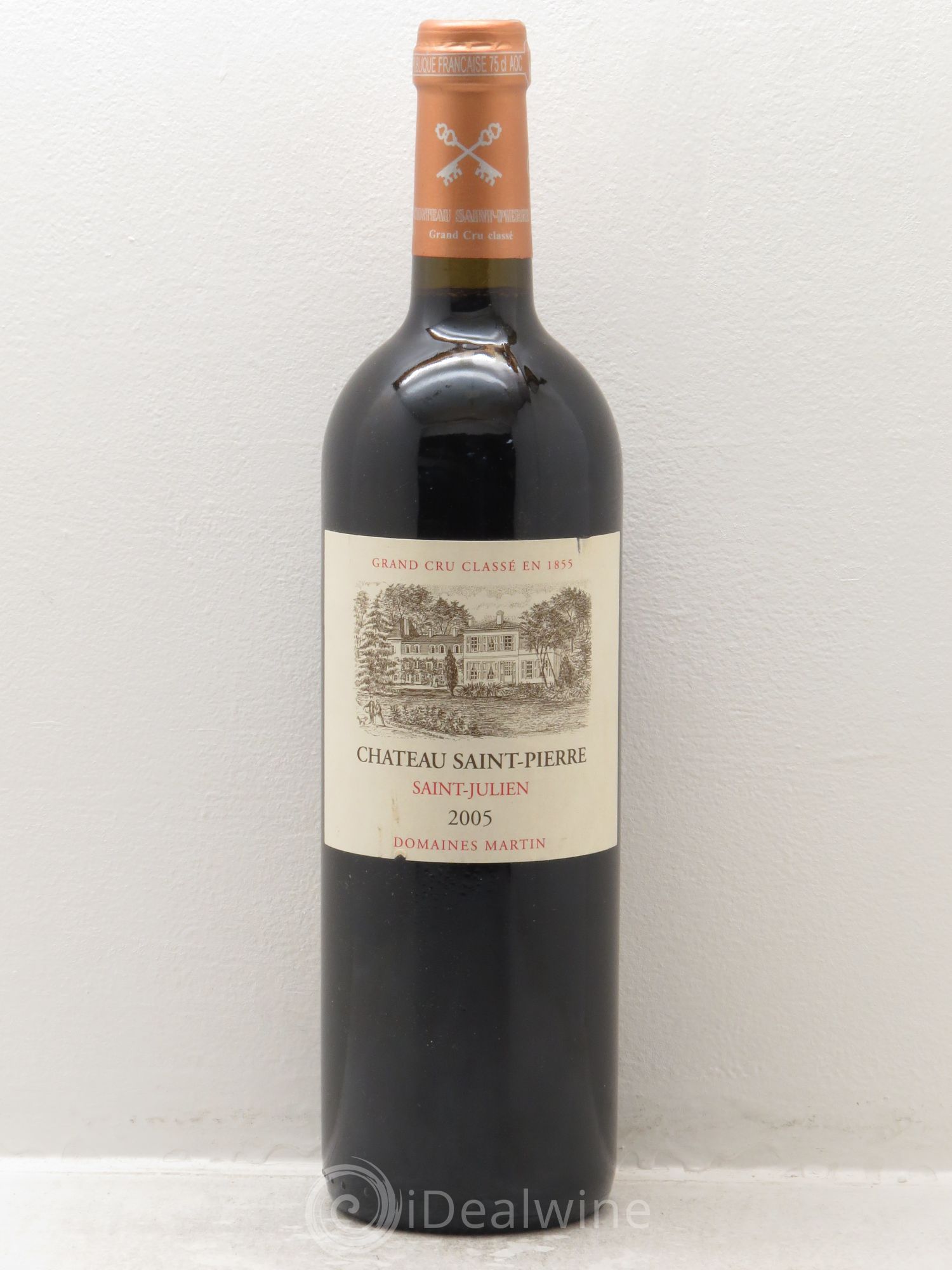 Château Saint-Pierre 4ème Grand Cru Classé 2005 - Lot de 6 bouteilles - 0