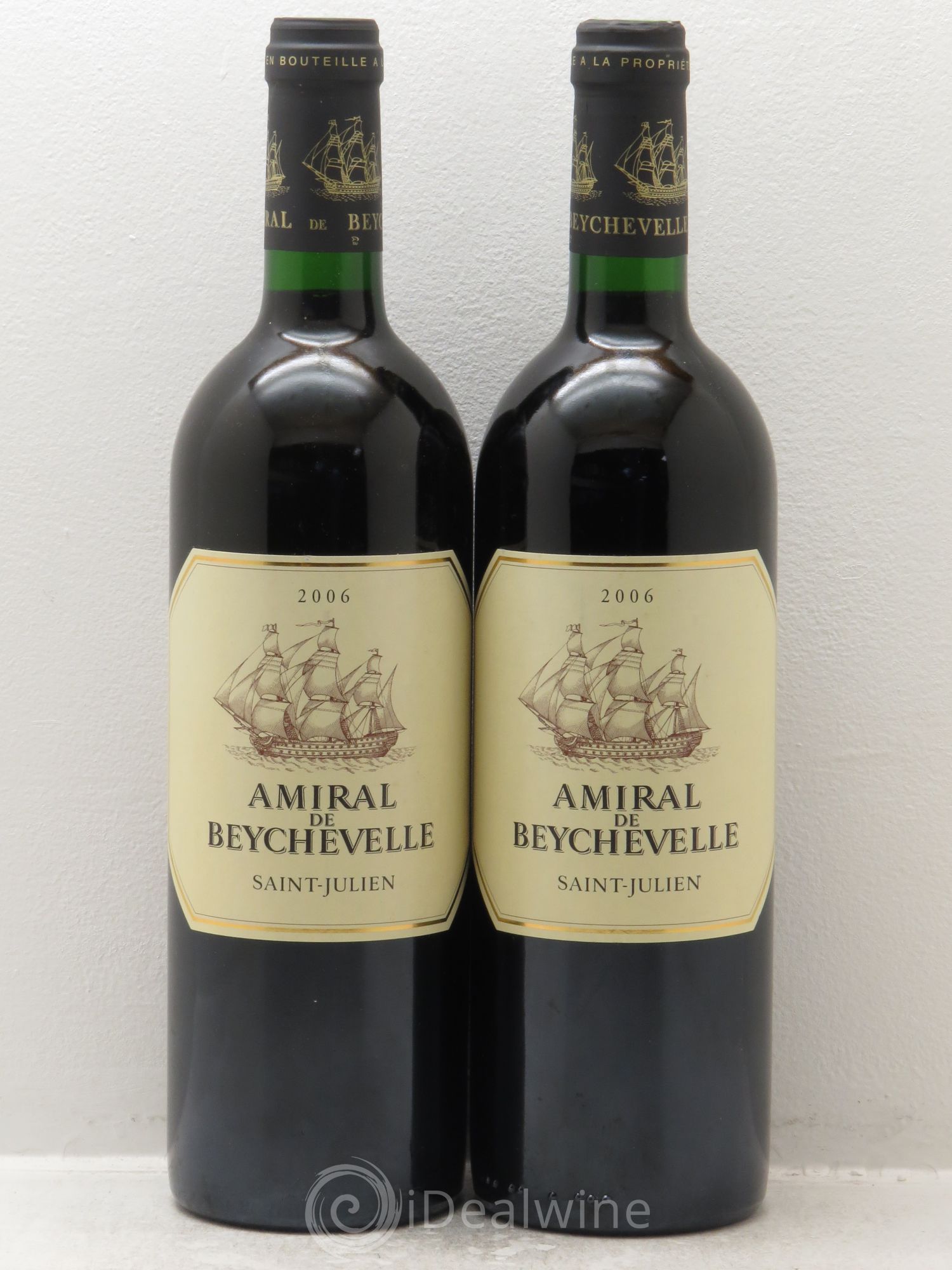 Amiral de Beychevelle Second Vin 2006 - Lot de 2 bouteilles - 0