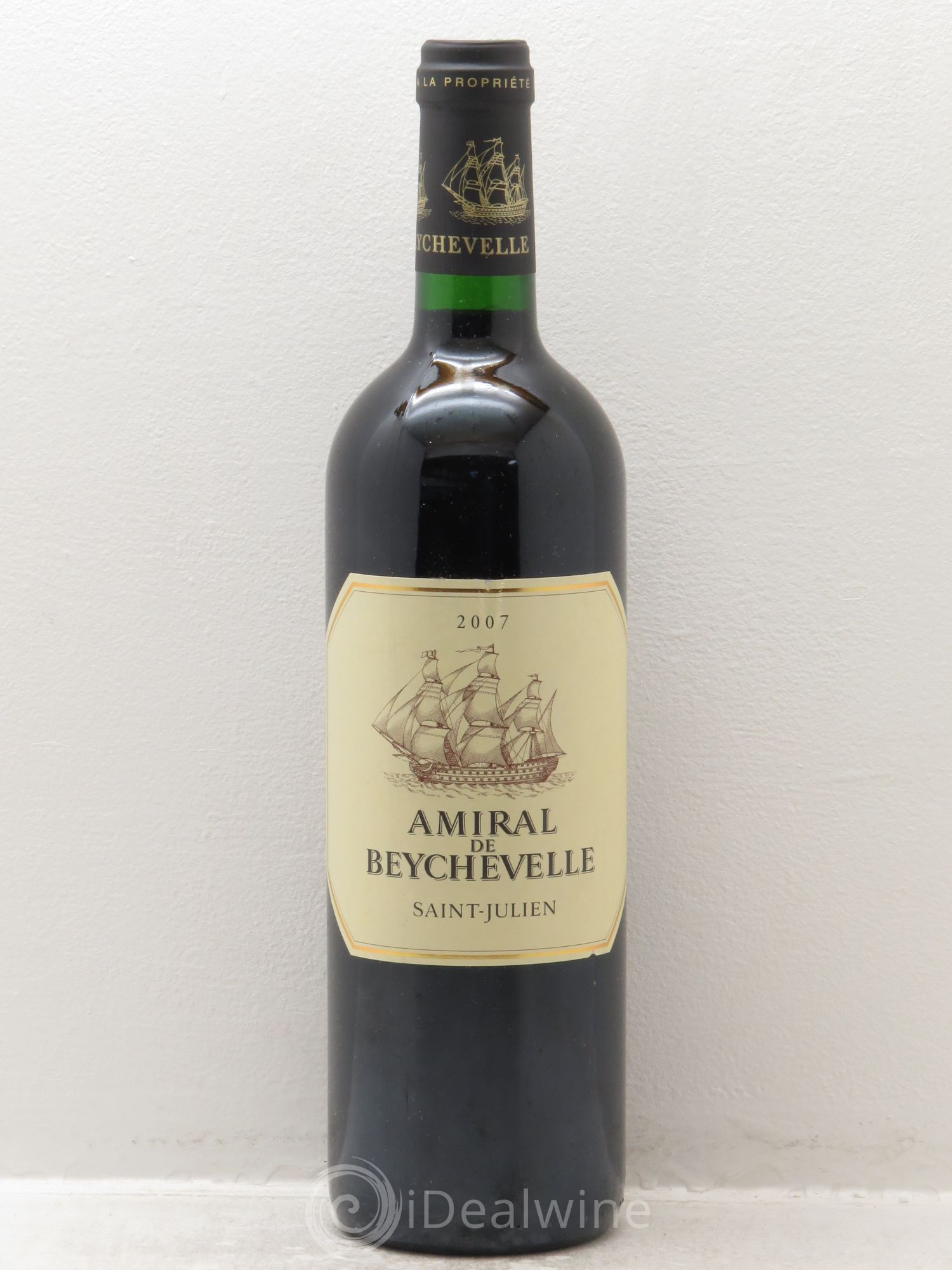 Amiral de Beychevelle Second Vin 2007 - Lot de 12 bouteilles - 0