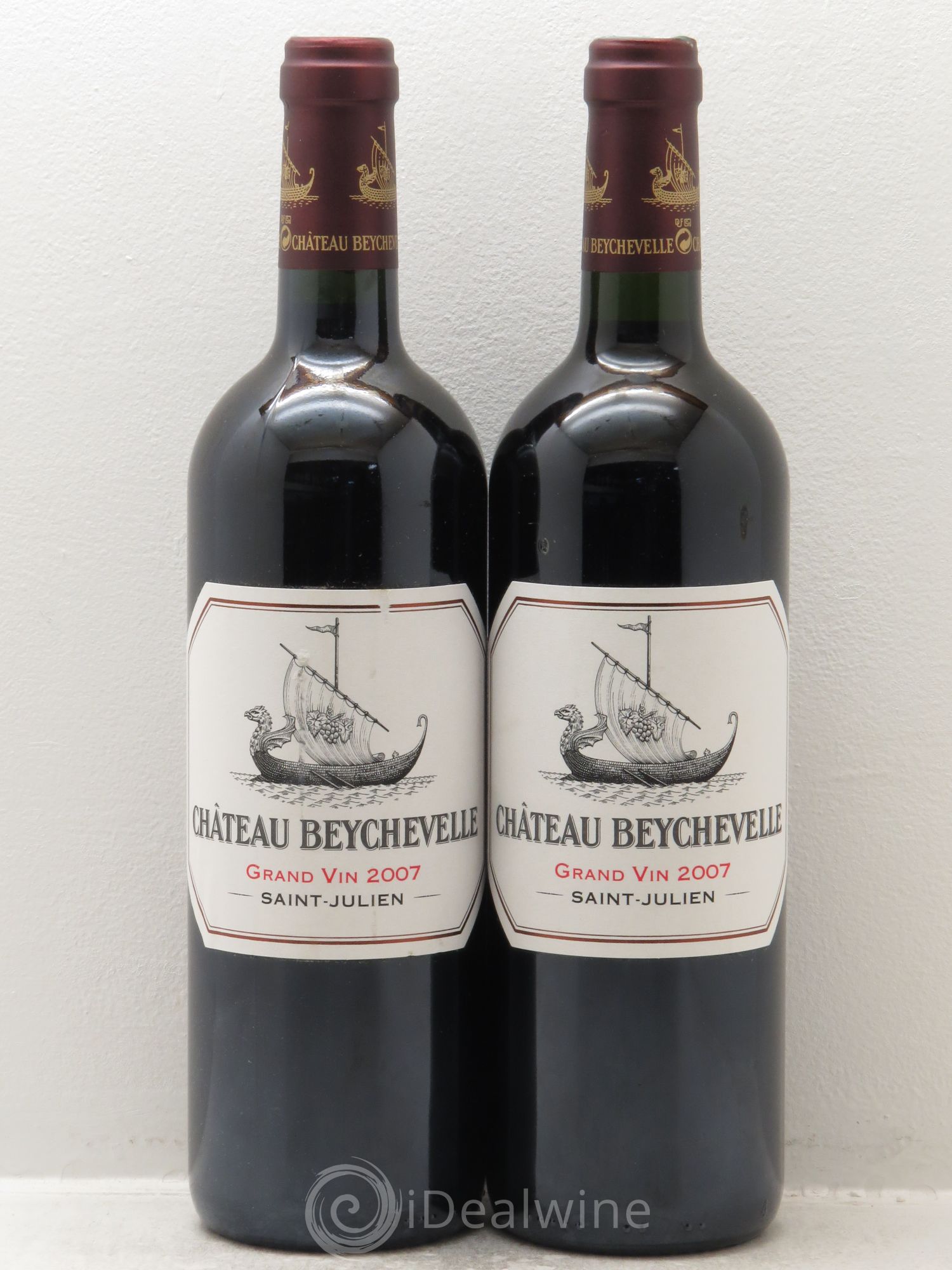 Château Beychevelle 4ème Grand Cru Classé 2007 - Lot de 2 bouteilles - 0