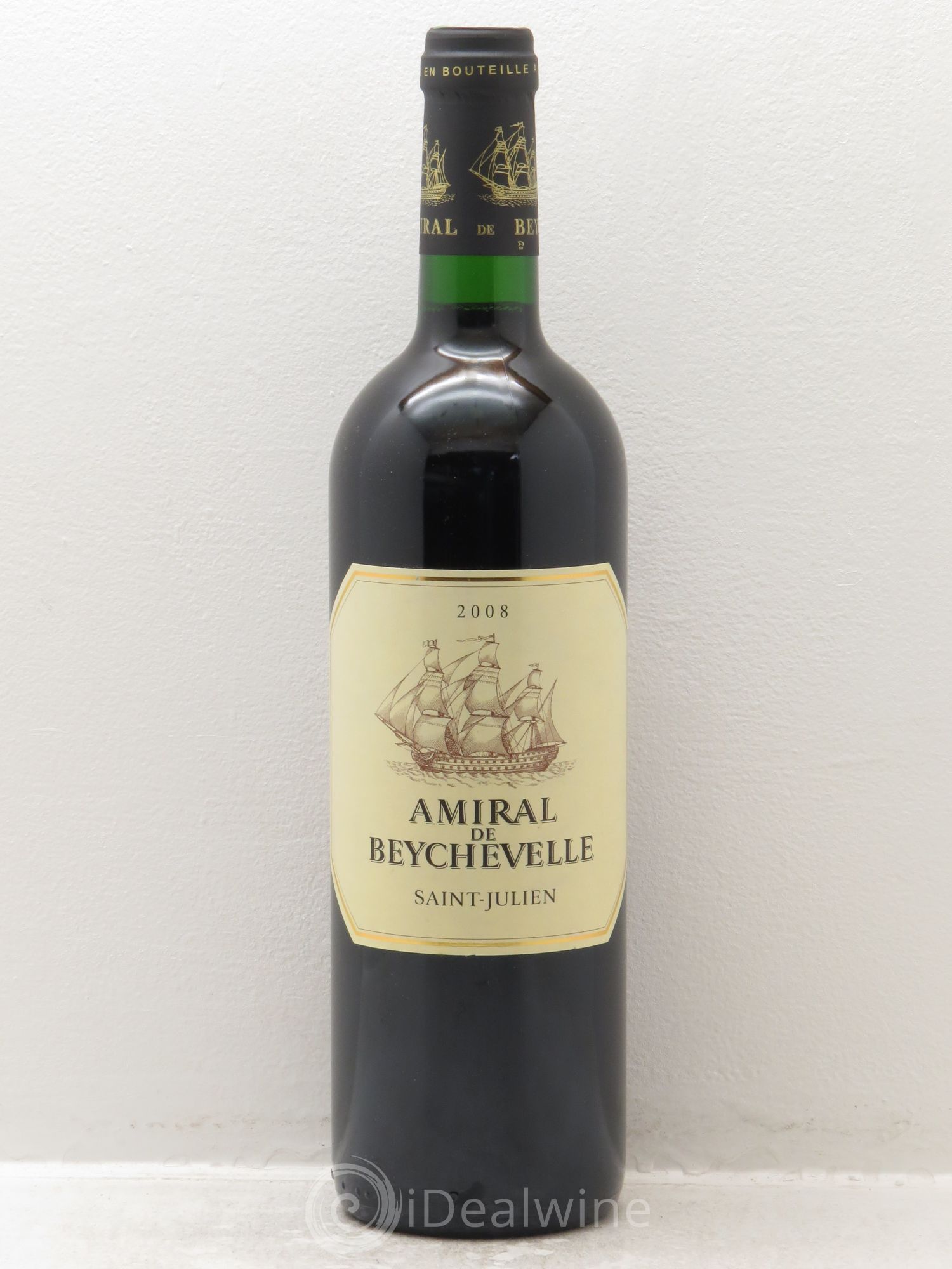 Amiral de Beychevelle Second Vin 2008 - Lot de 12 bouteilles - 0