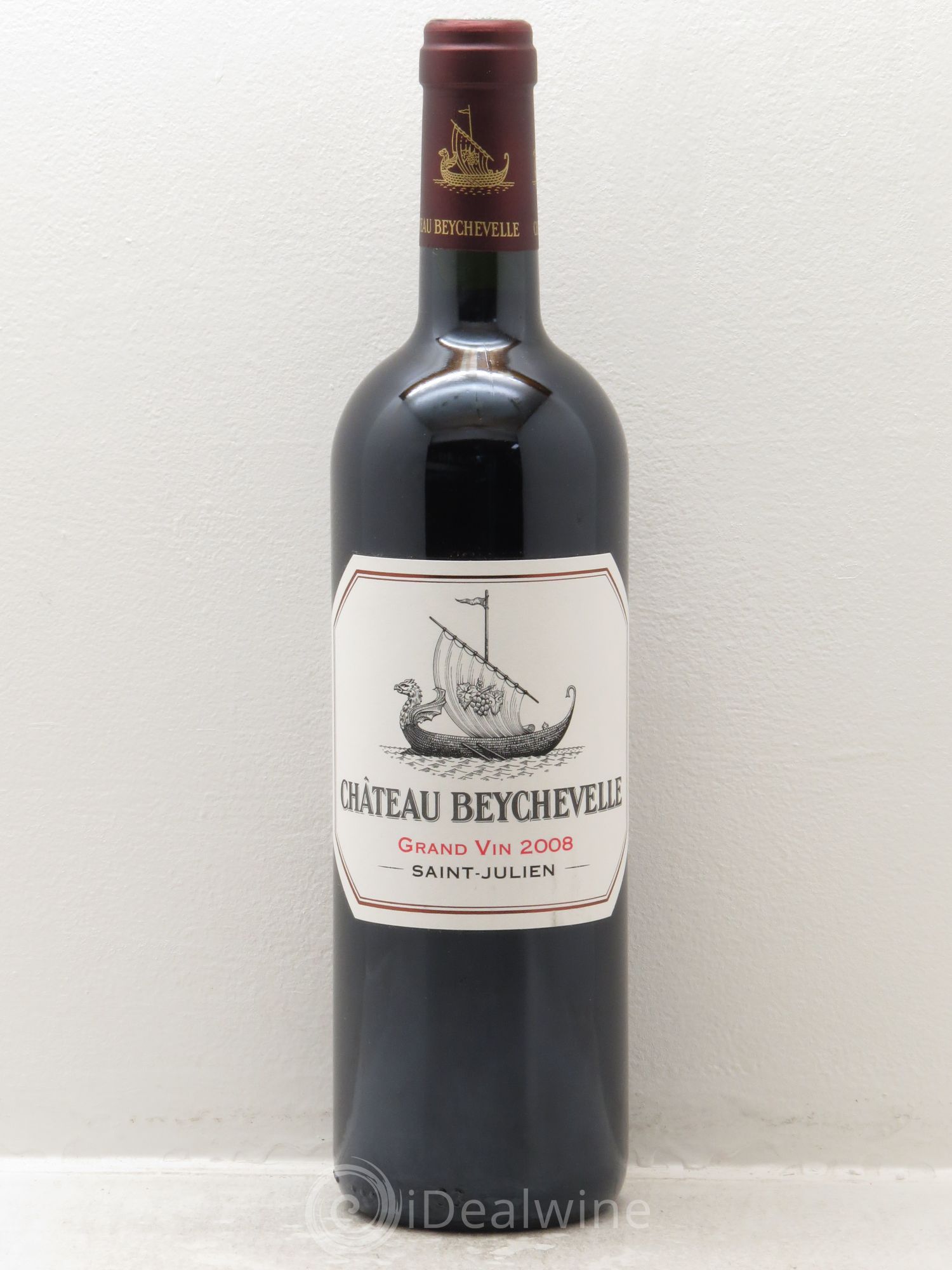 Château Beychevelle 4ème Grand Cru Classé 2008 - Lot de 1 bouteille - 0
