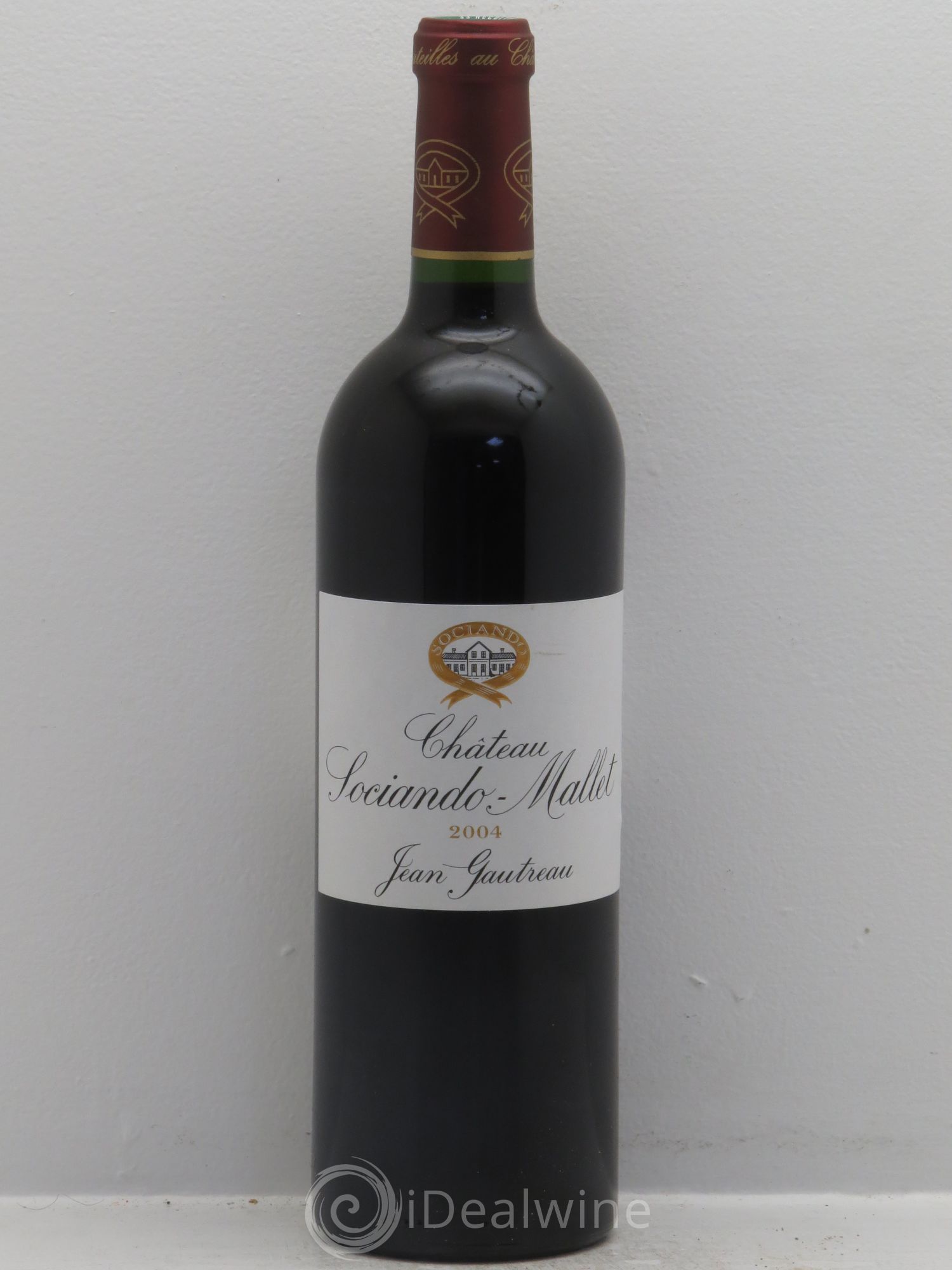 Château Sociando Mallet 2004 - Lot de 12 bouteilles - 0