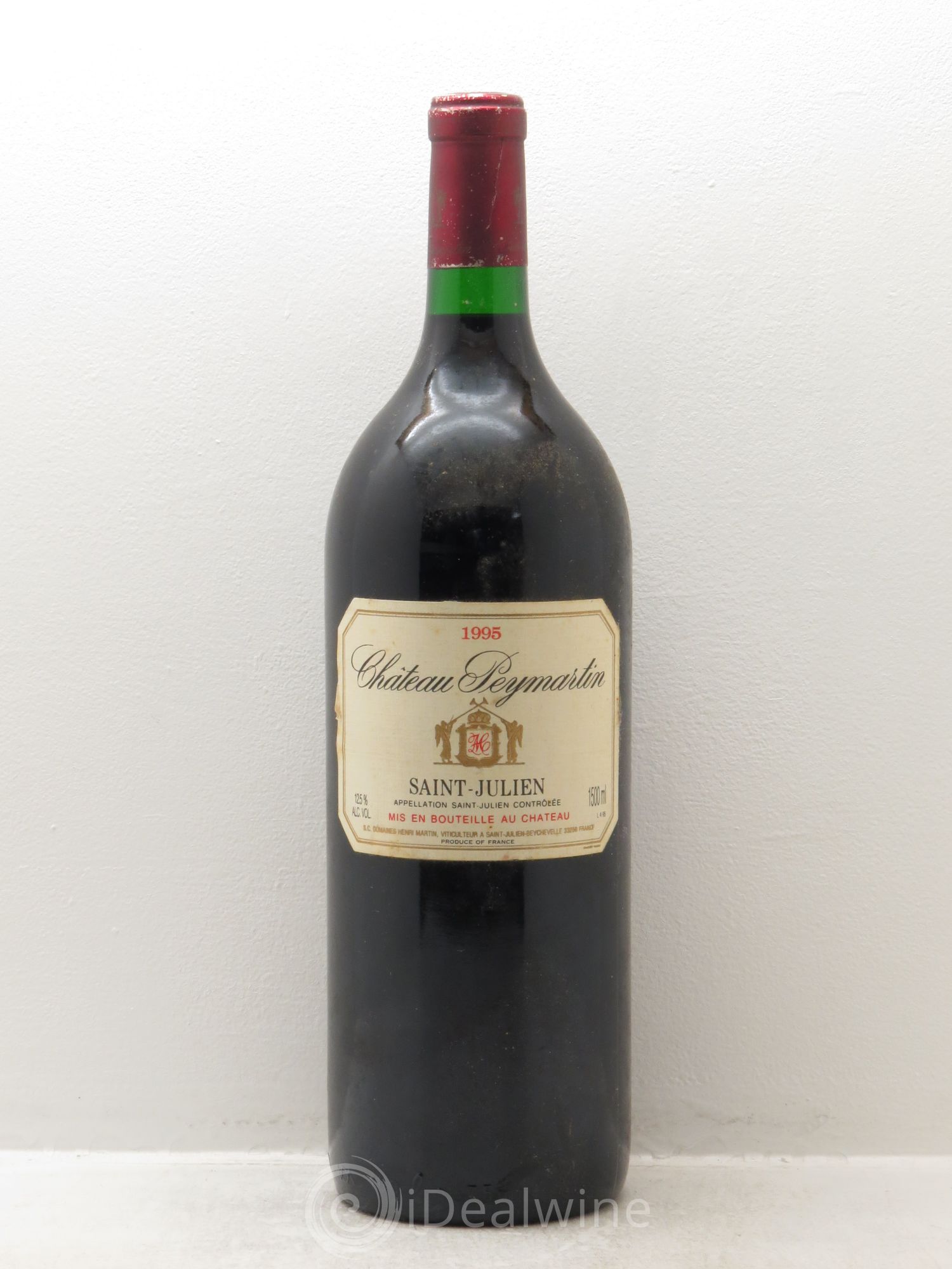 Saint-Julien chateau Peymartin 1995 - Posten von 1 Magnum - 0