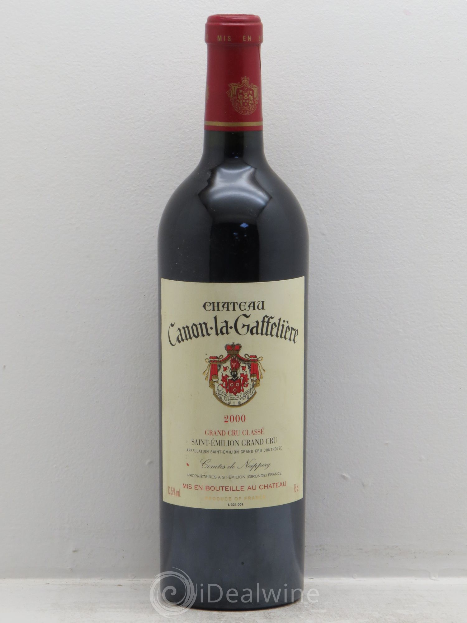 Château Canon la Gaffelière 1er Grand Cru Classé B 2000 - Lot de 1 bouteille - 0