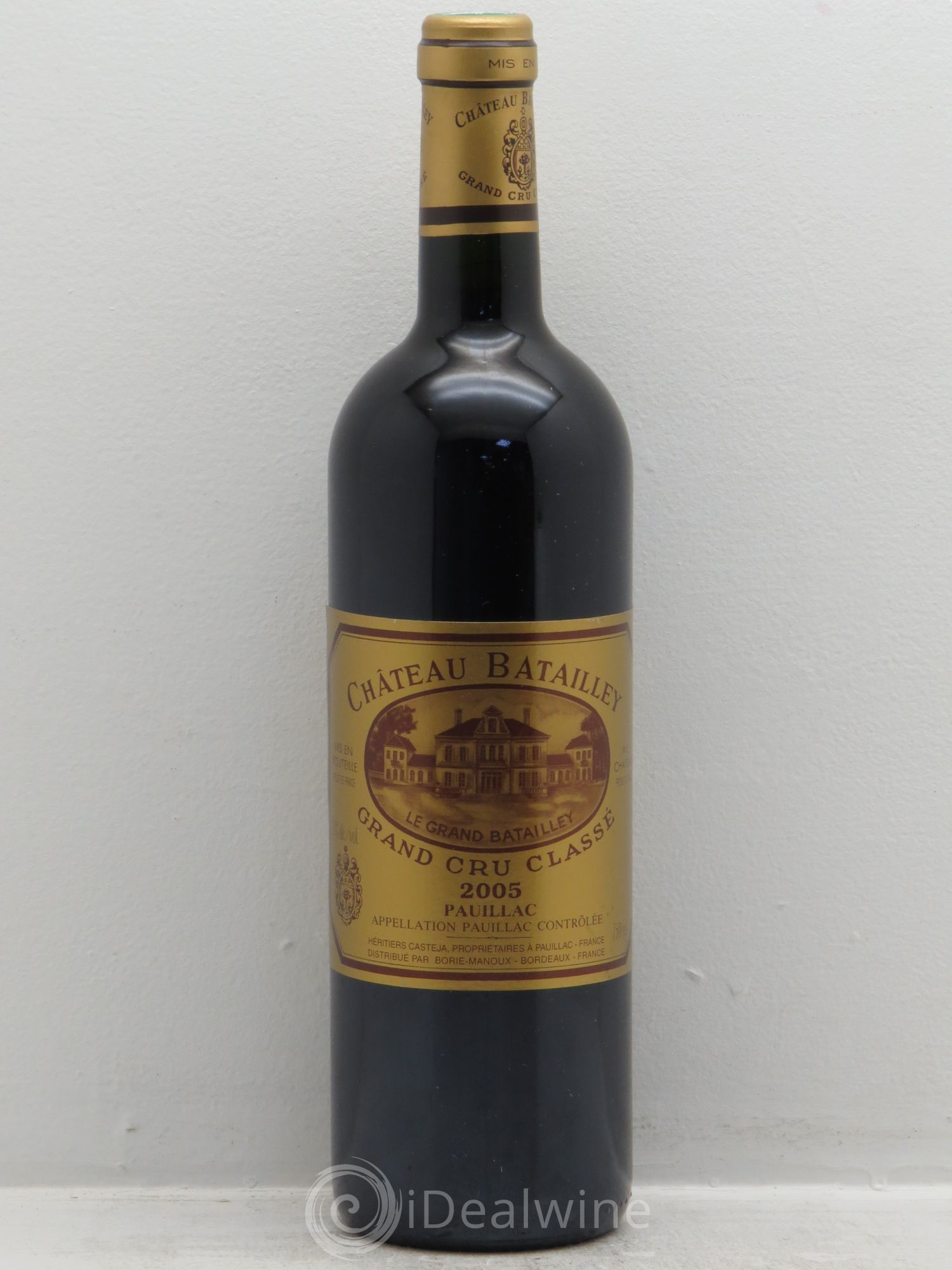 Château Batailley 5ème Grand Cru Classé 2005 - Lot de 1 bouteille - 0