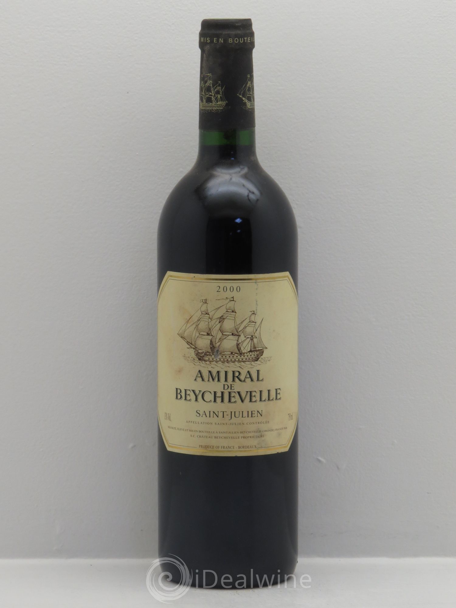 Amiral de Beychevelle Second Vin 2000 - Lot de 1 bouteille - 0