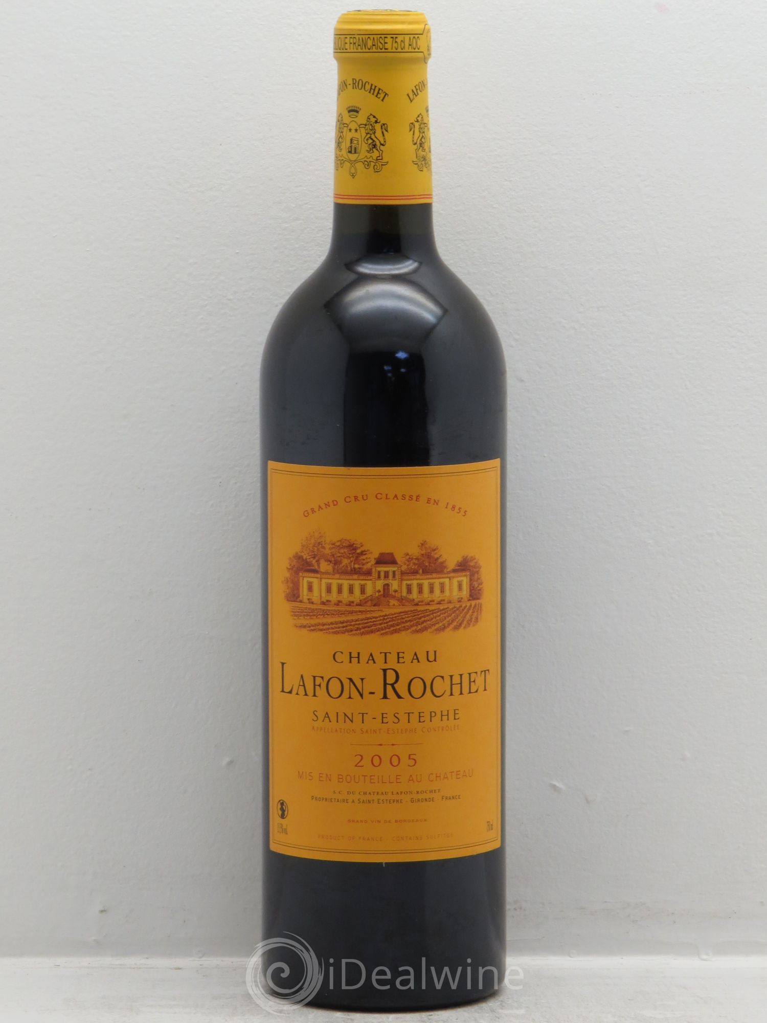 Château Lafon Rochet 4ème Grand Cru Classé 2005 - Lot de 1 bouteille - 0