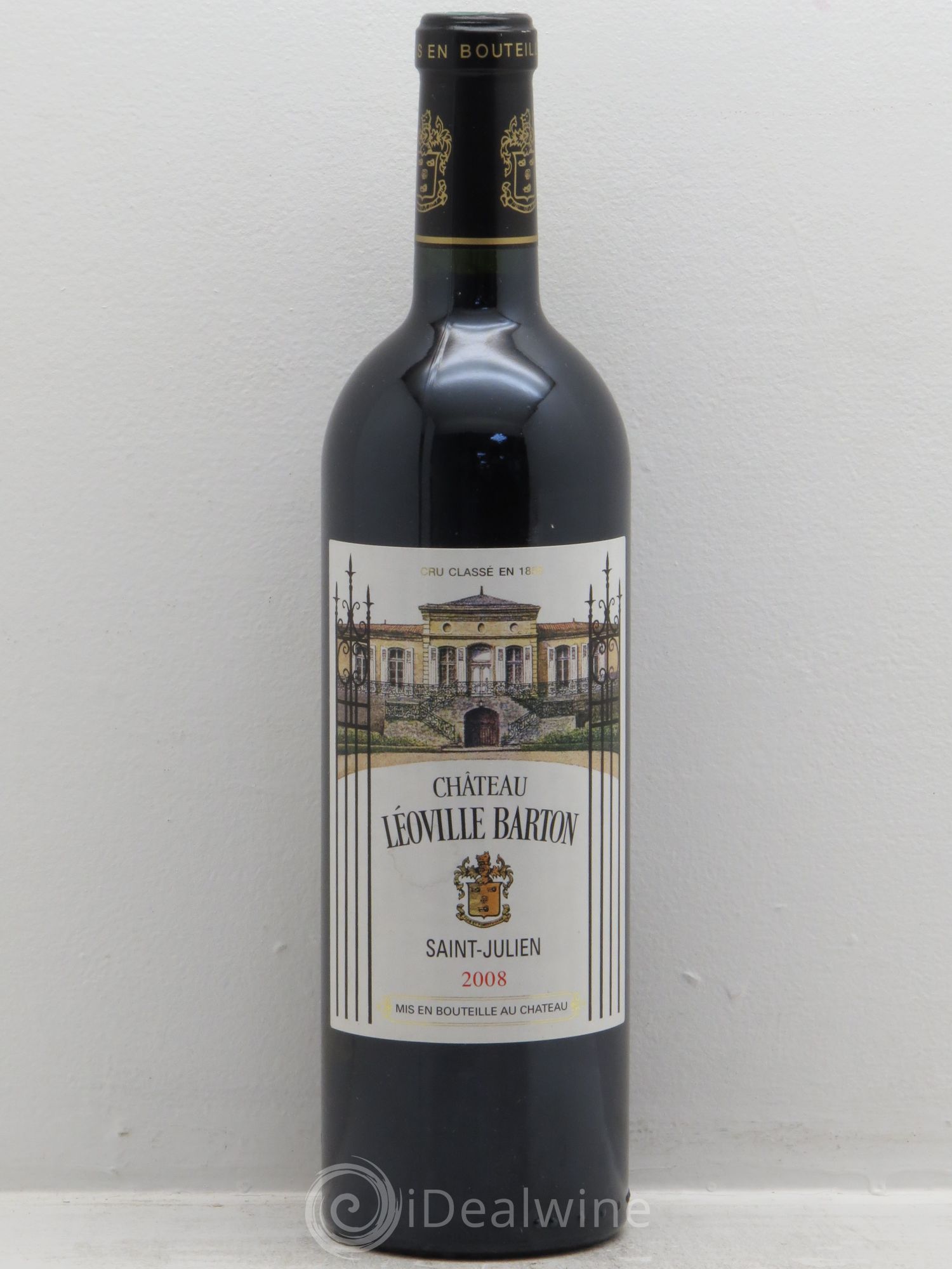 Château Léoville Barton 2ème Grand Cru Classé 2008 - Lot de 1 bouteille - 0