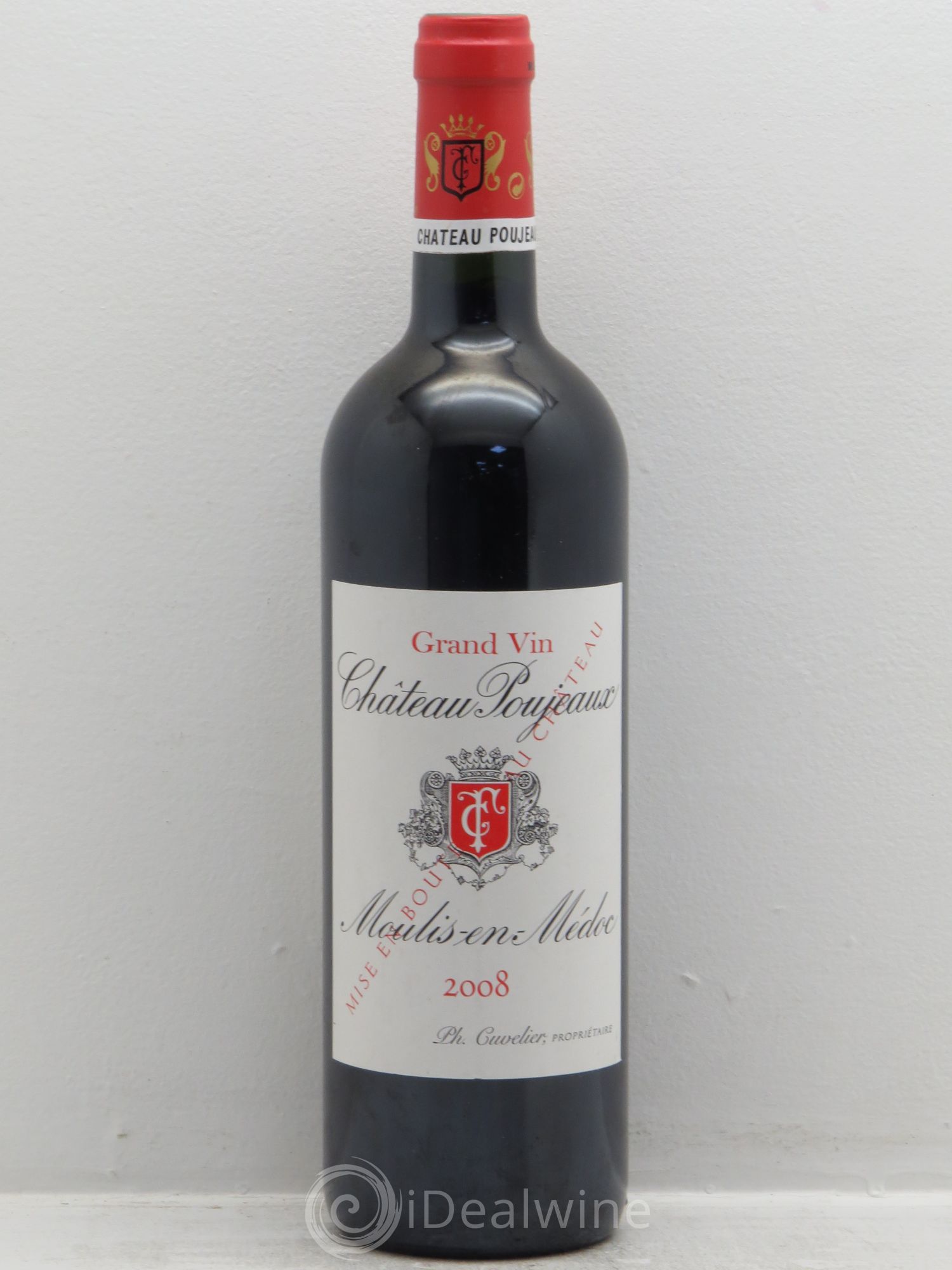 Château Poujeaux 2008 - Lot de 1 bouteille - 0
