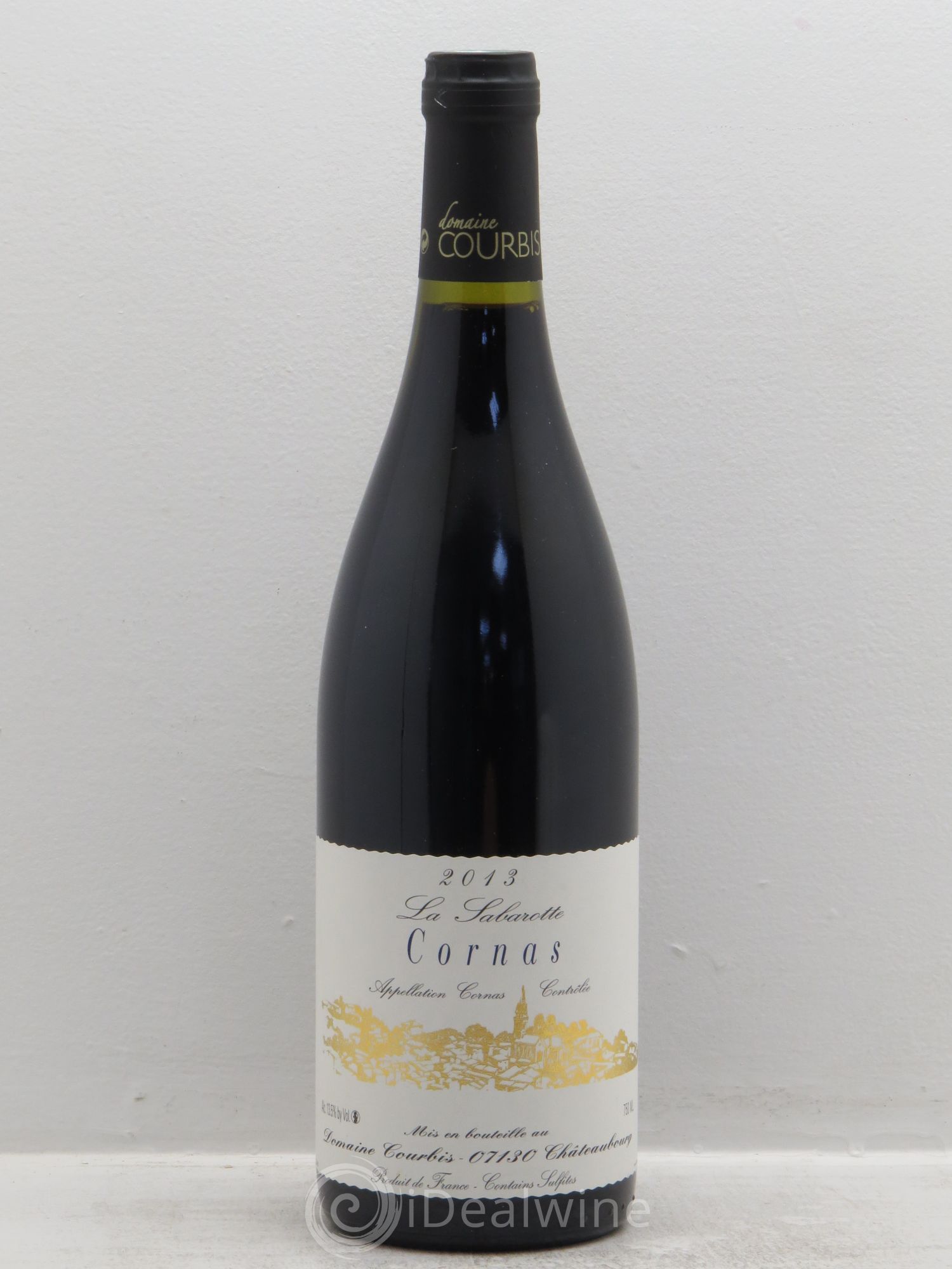 Cornas La Sabarotte Courbis 2013 - Lot de 1 bouteille - 0
