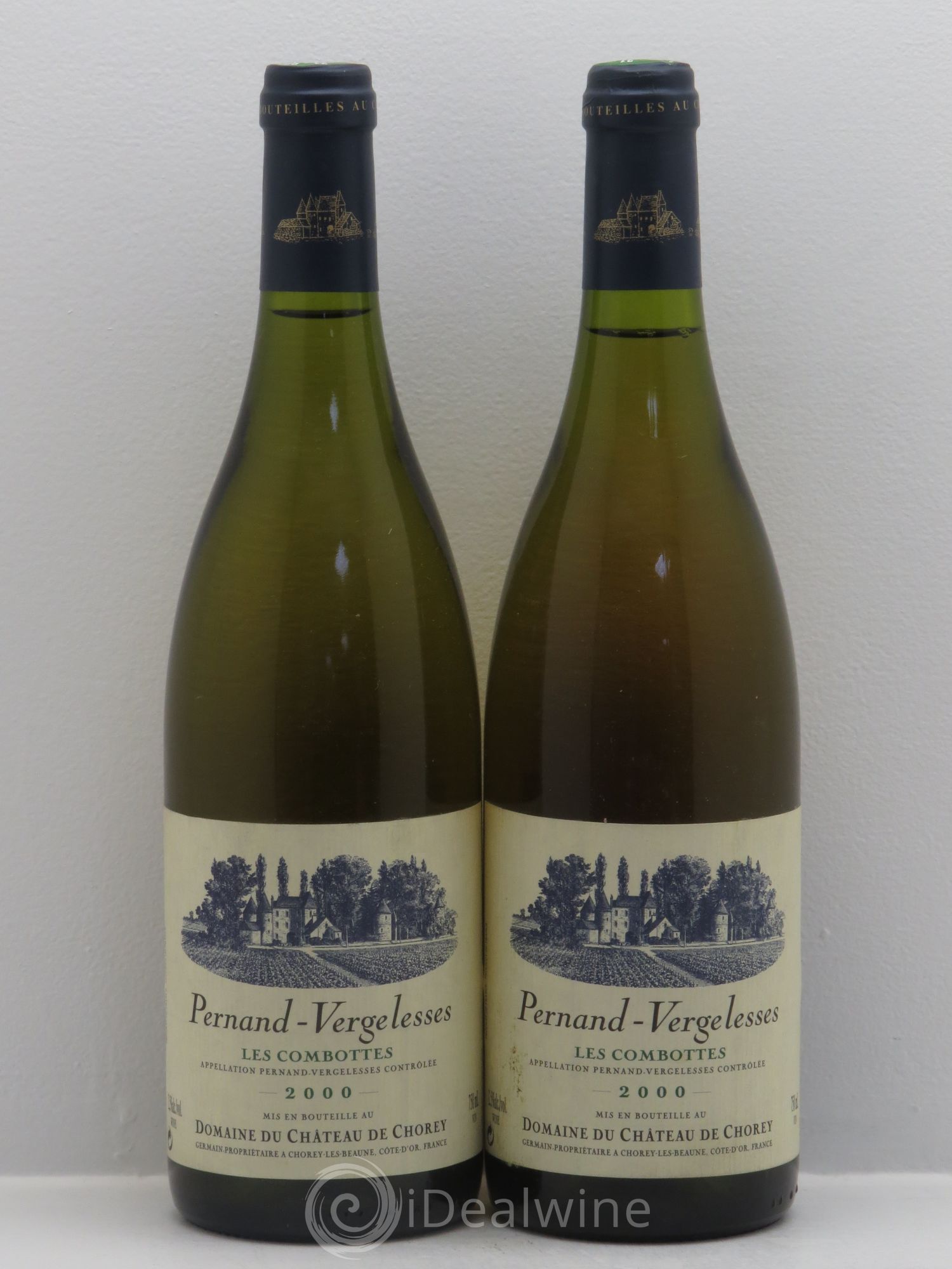 Pernand-Vergelesses 1er Cru Les Combottes - Domaine du Château de Chorey 2000 - Posten von 2 Flaschen - 0