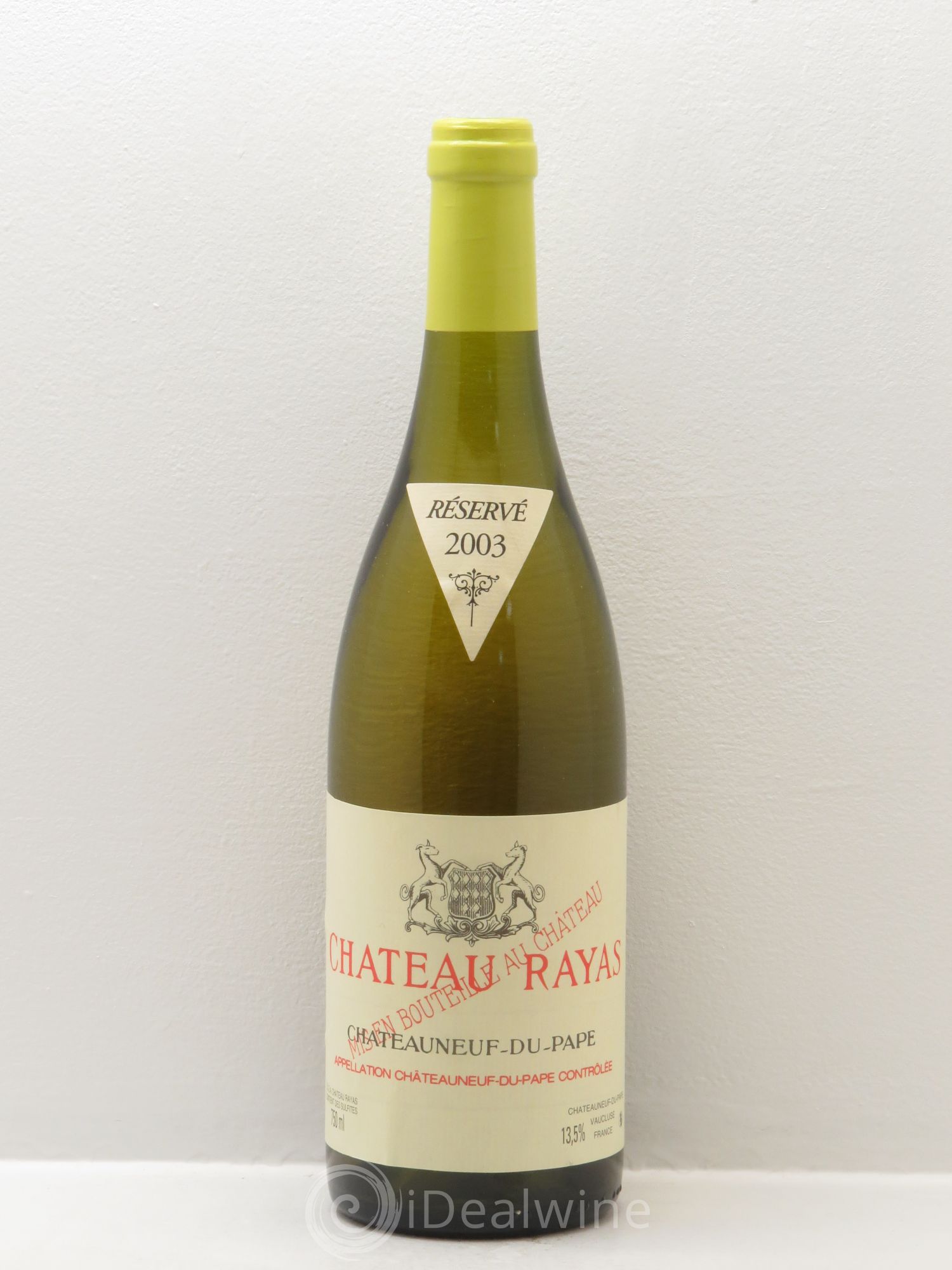 Châteauneuf-du-Pape Château Rayas Emmanuel Reynaud 2003 - Lot de 1 bouteille - 0
