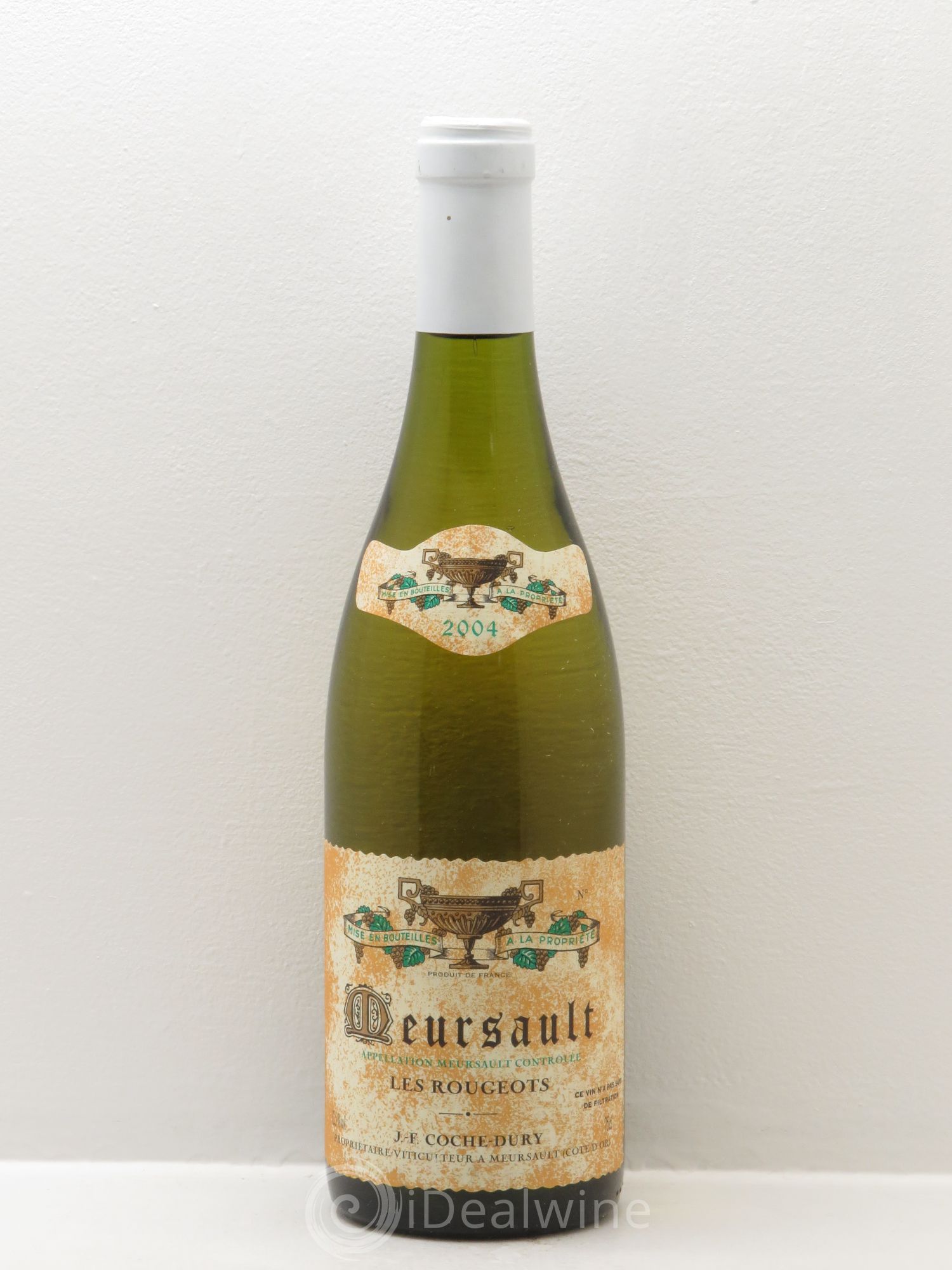 Meursault Les Rougeots Coche Dury (Domaine) 2004 - Lot de 1 bouteille - 0