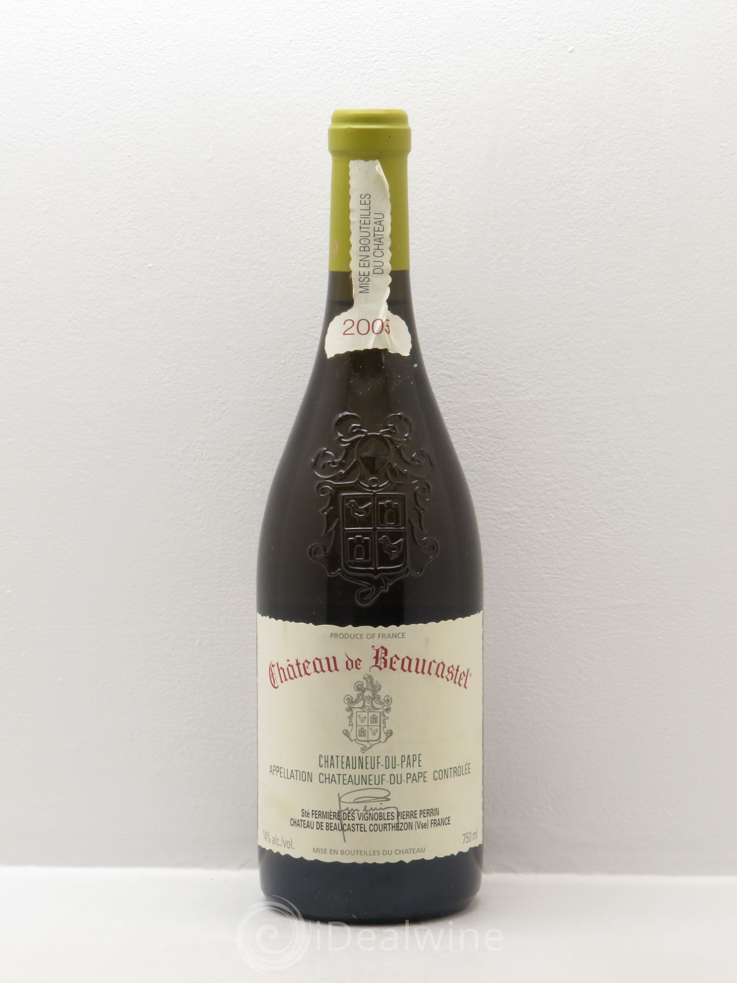 Châteauneuf-du-Pape Château de Beaucastel Famille Perrin 2005 - Lot de 1 bouteille - 0