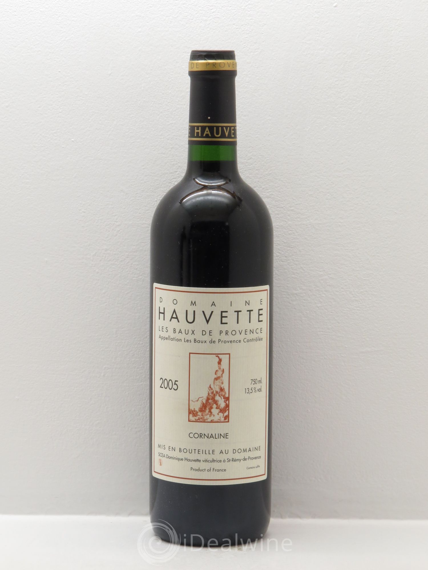 Divers Les Baux de Provence Cornaline Domaine Hauvette 2005 - Posten von 6 Flaschen - 0