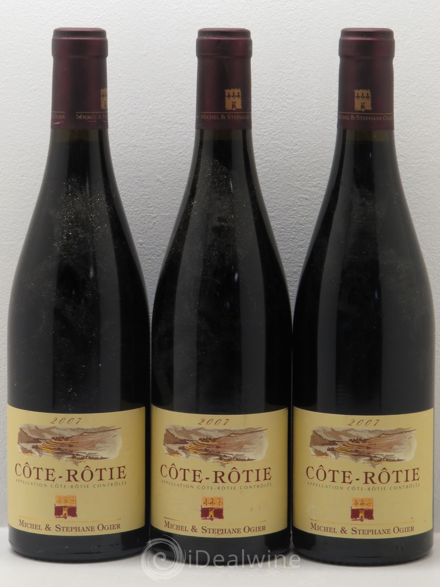 Côte-Rôtie 2007 - Lot de 3 bouteilles - 0