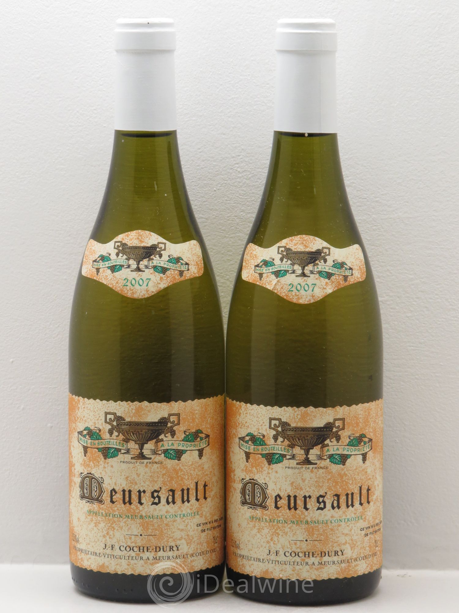 Meursault Coche Dury (Domaine) 2007 - Lot de 2 bouteilles - 0