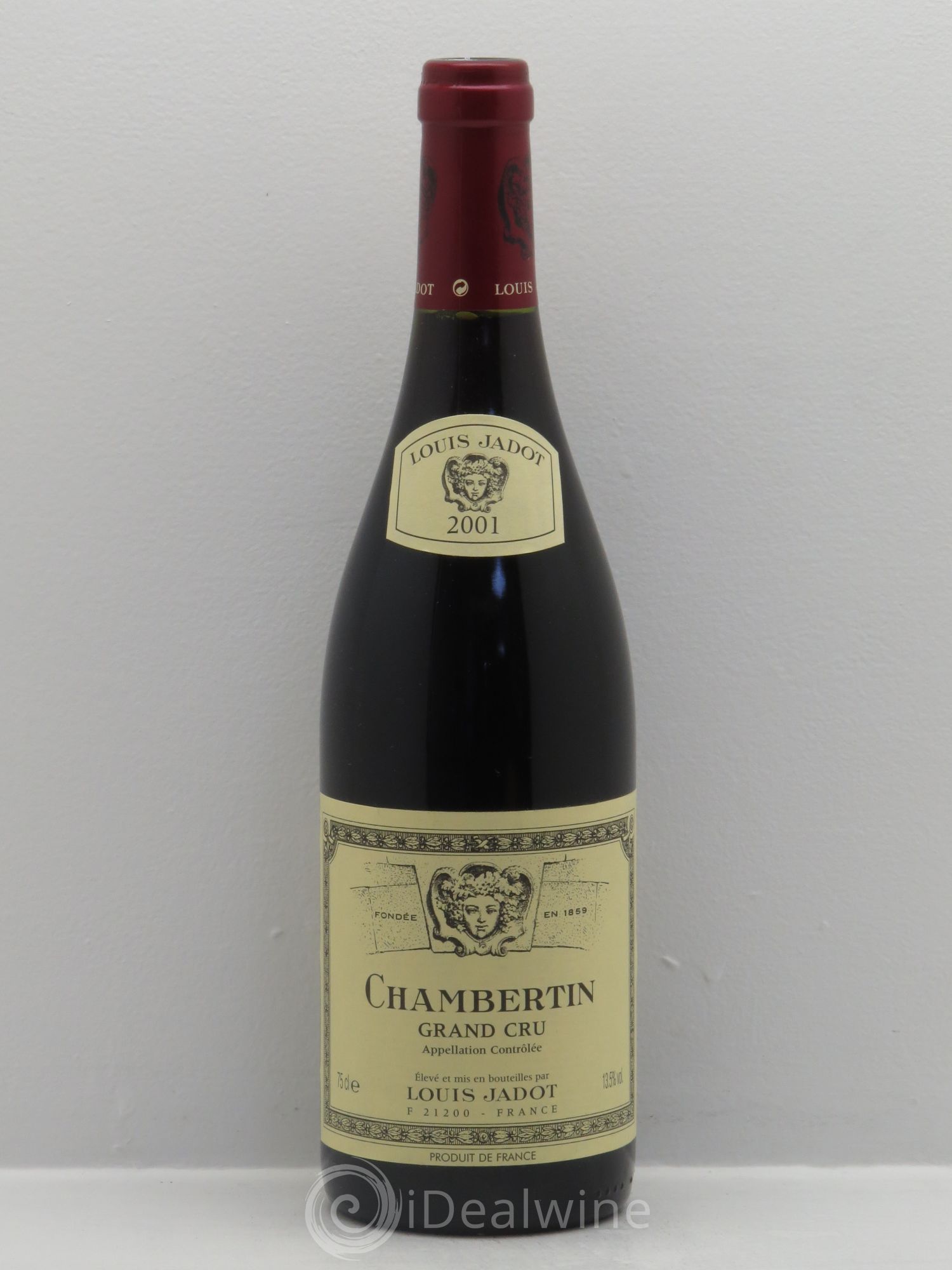 Chambertin Grand Cru Maison Louis Jadot 2001 - Lot de 1 bouteille - 0