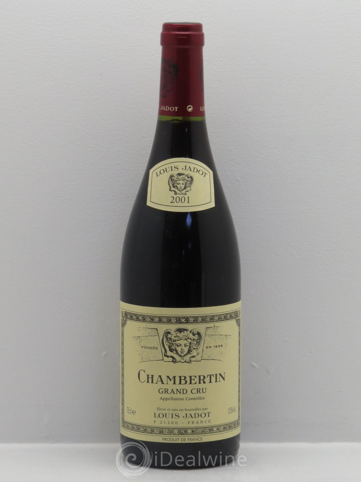 Chambertin Grand Cru Maison Louis Jadot 2001 - Lot de 1 bouteille - 0