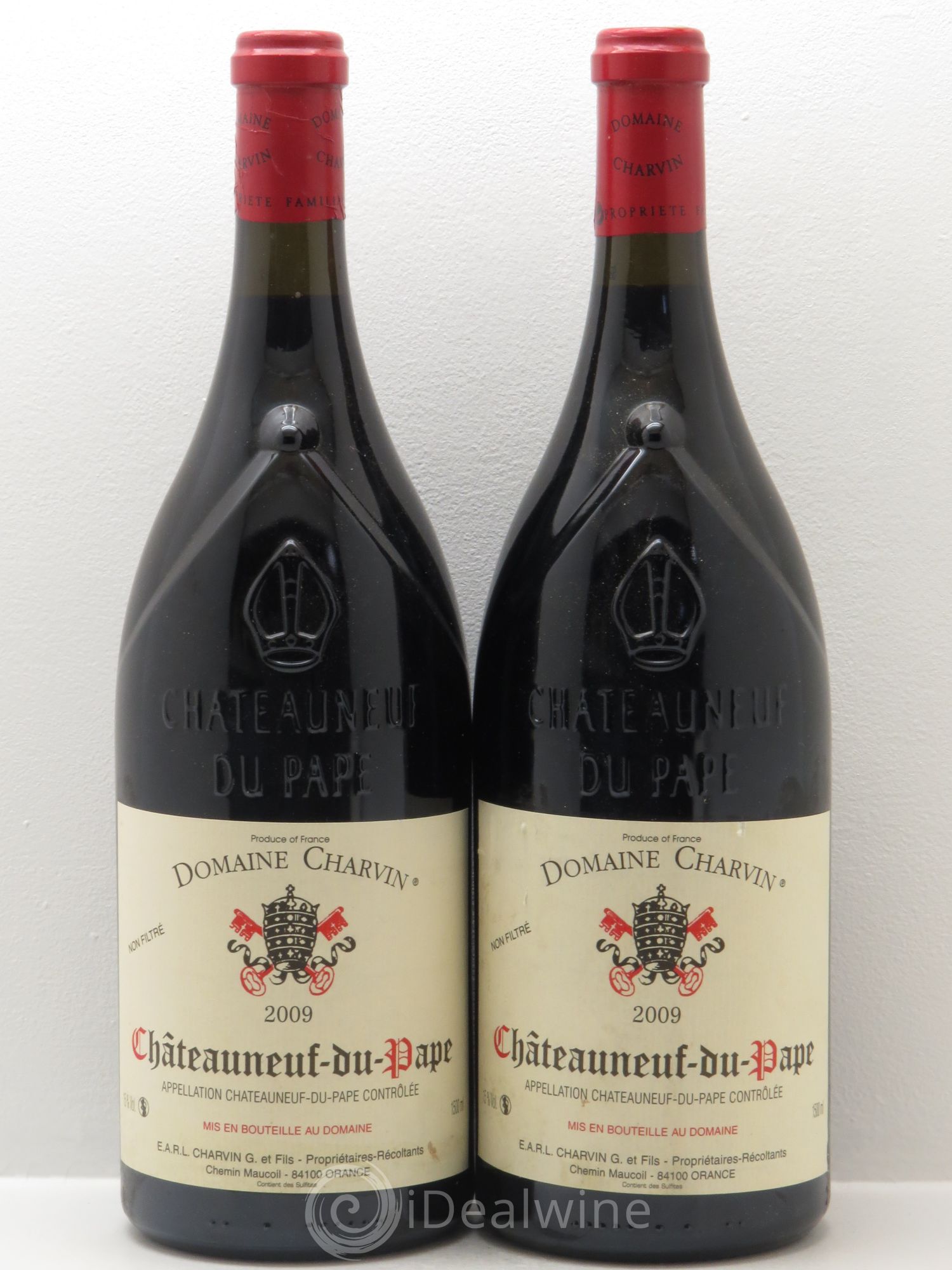 Châteauneuf-du-Pape Charvin (Domaine) 2009 - Lot de 2 magnums - 0