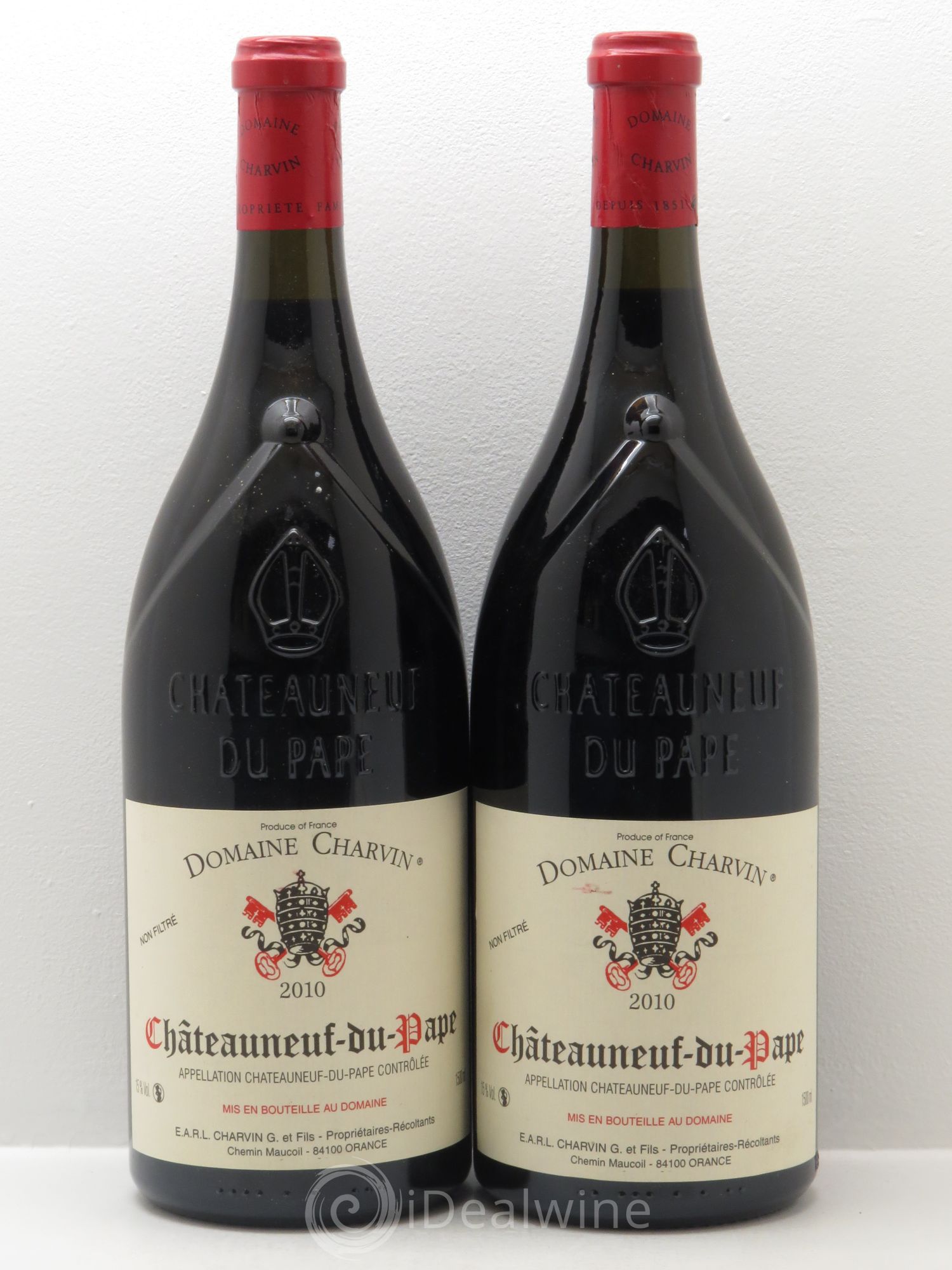 Châteauneuf-du-Pape Charvin (Domaine) 2010 - Lot de 2 magnums - 0