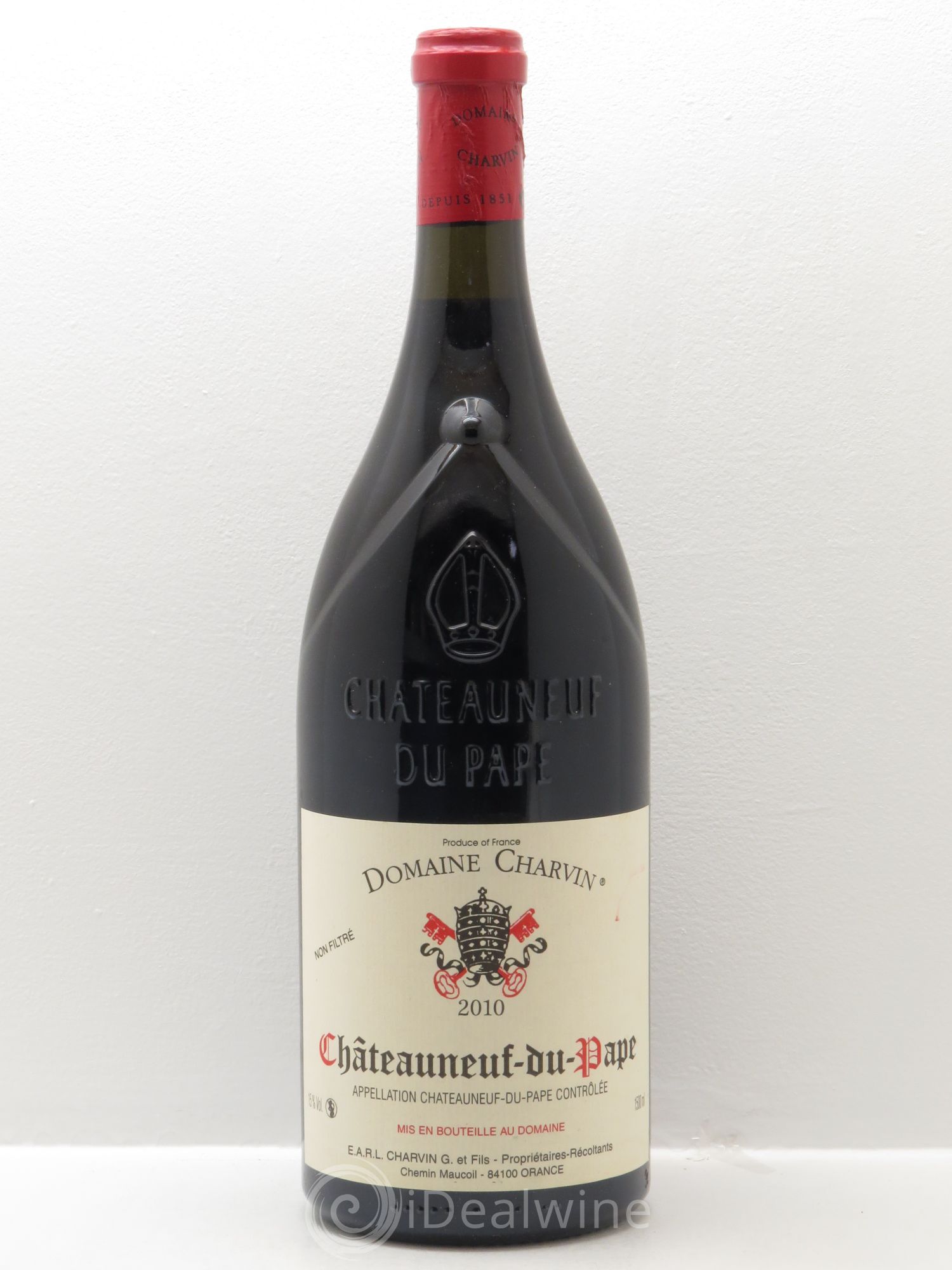 Châteauneuf-du-Pape Charvin (Domaine) 2010 - Lot de 1 magnum - 0