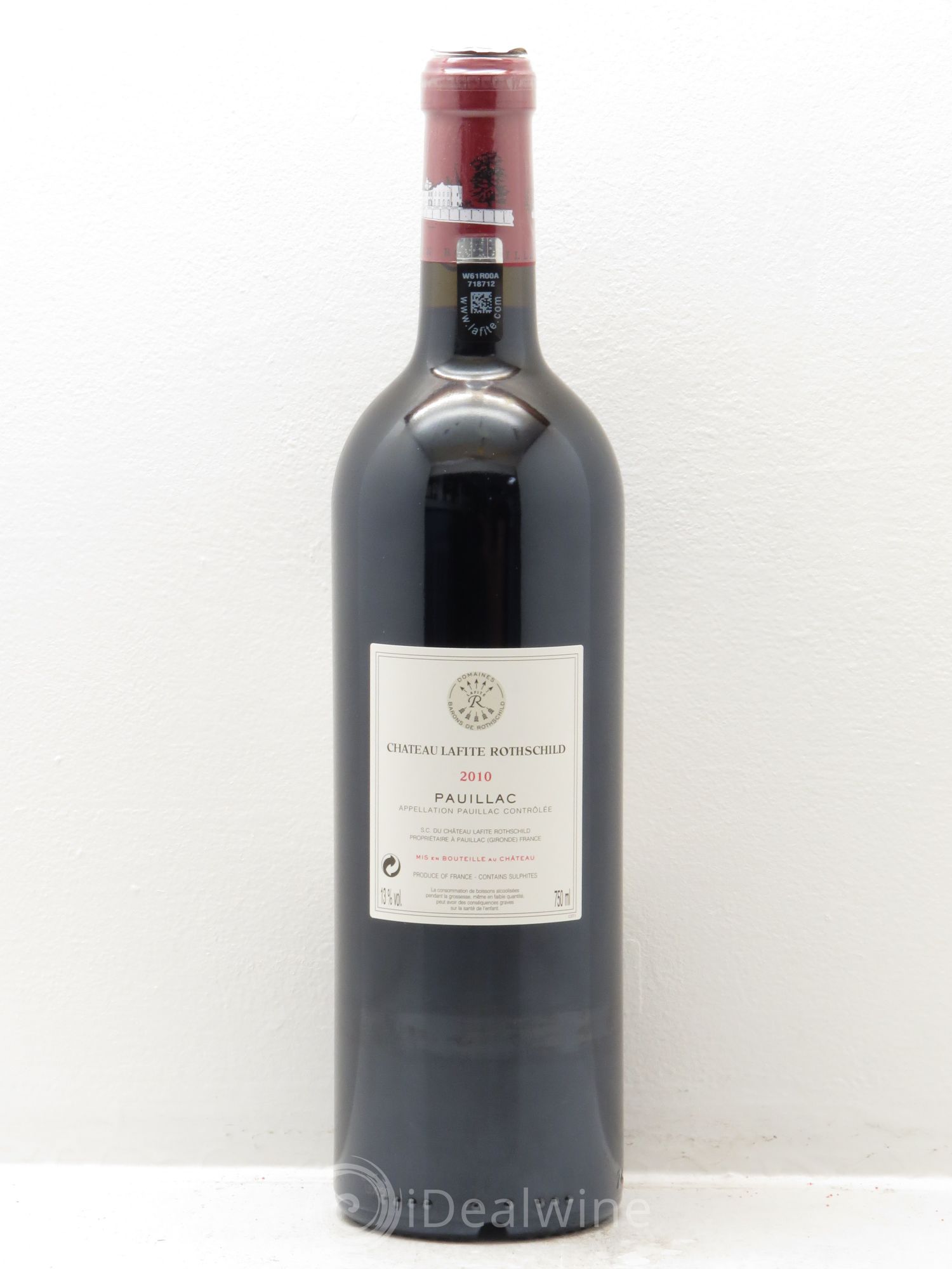 Château Lafite Rothschild 1er Grand Cru Classé 2010 - Lot de 12 bouteilles - 2