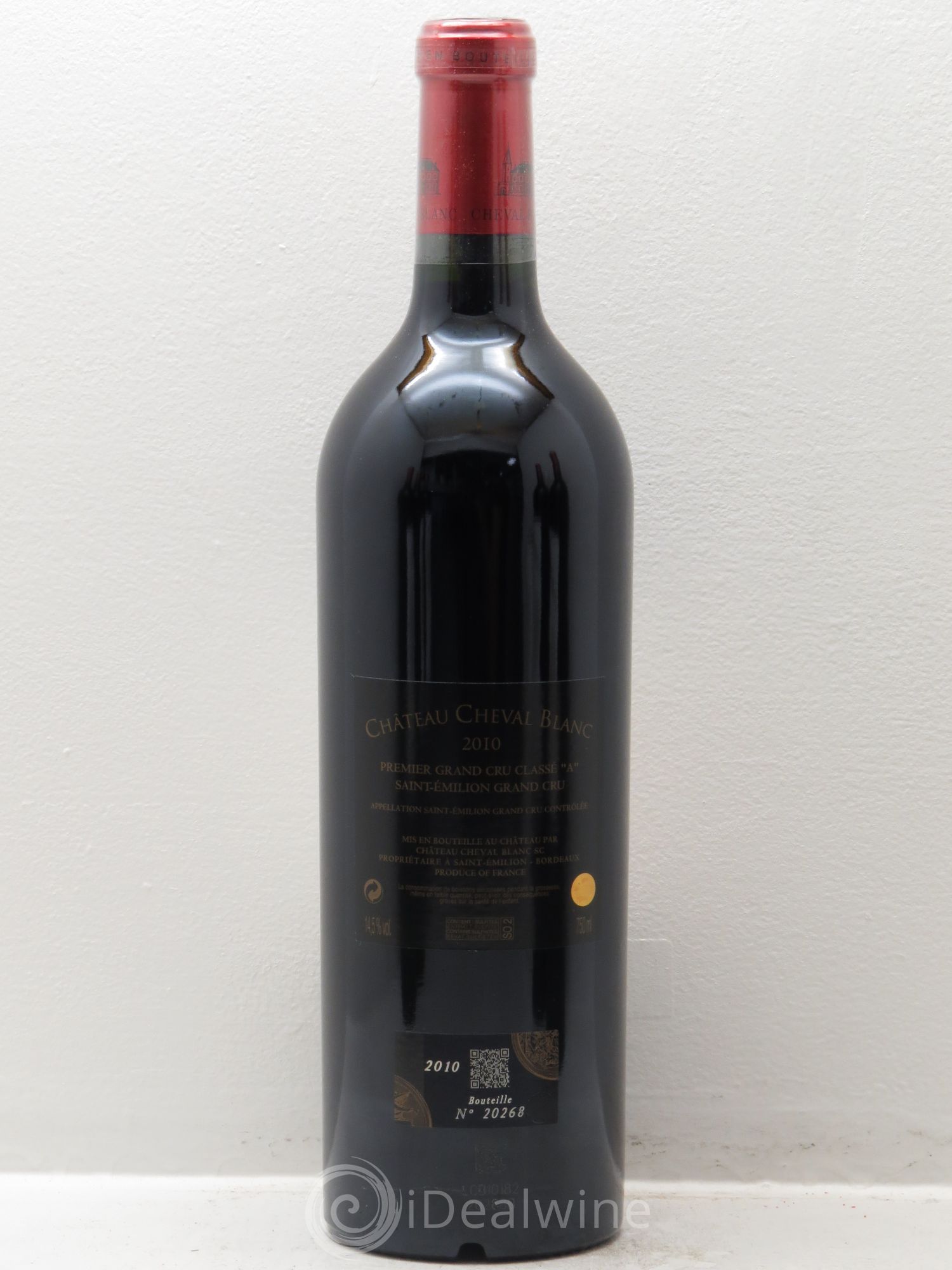 Château Cheval Blanc 1er Grand Cru Classé A 2010 - Lot de 6 bouteilles - 2
