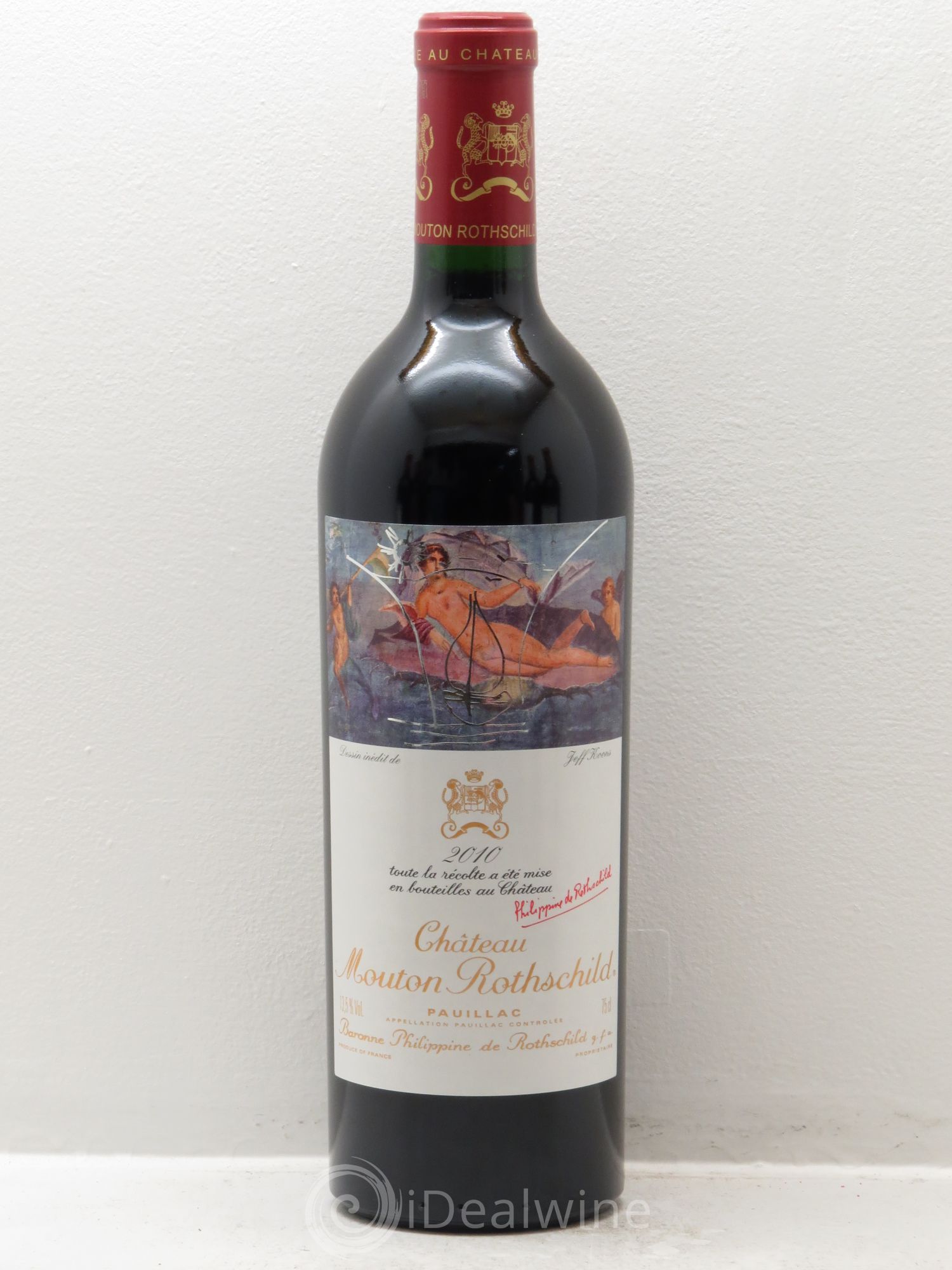 Château Mouton Rothschild 1er Grand Cru Classé 2010 - Lot de 6 bouteilles - 1