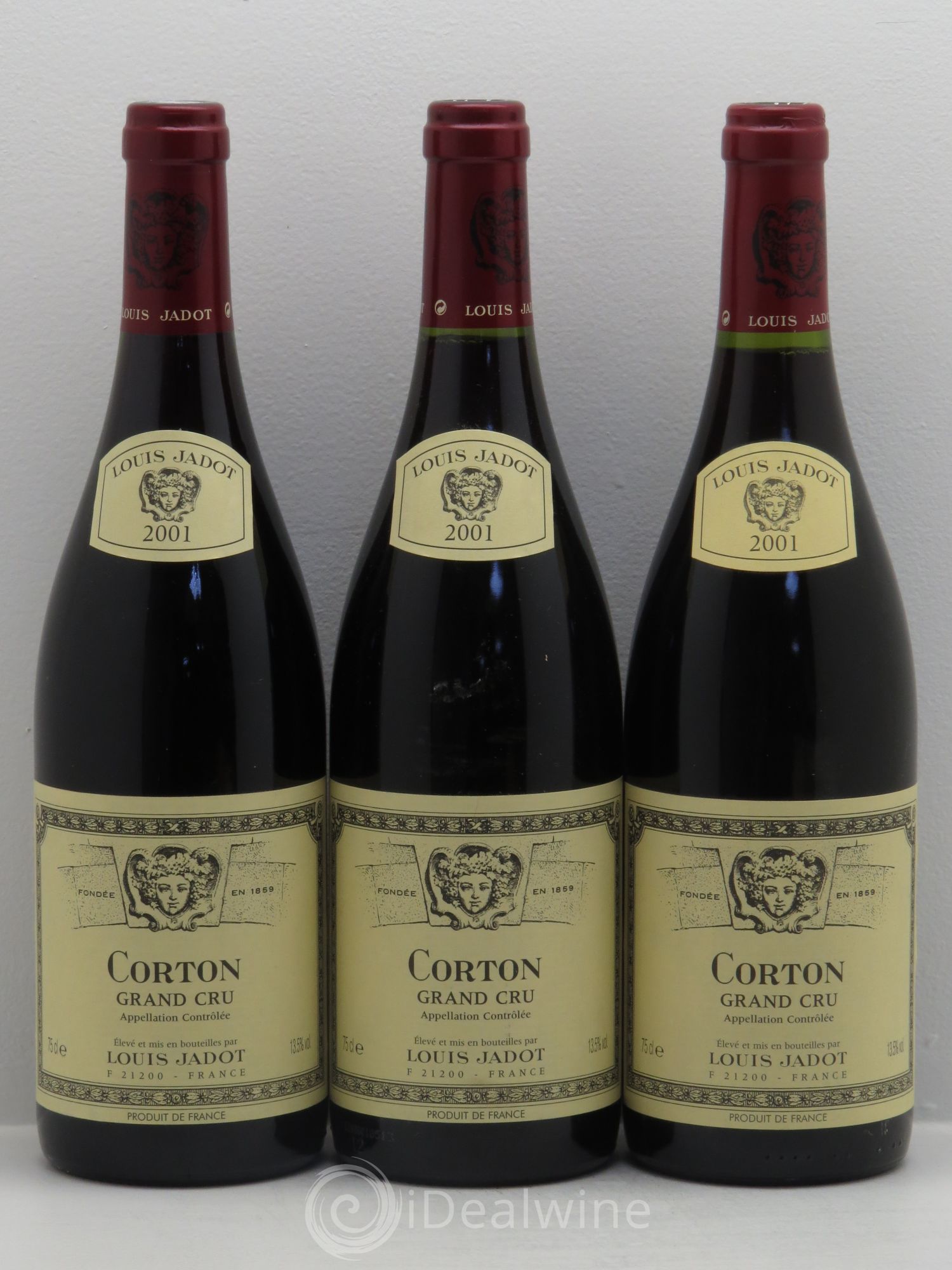 Corton Grand Cru 2001 - Lot de 3 bouteilles - 0