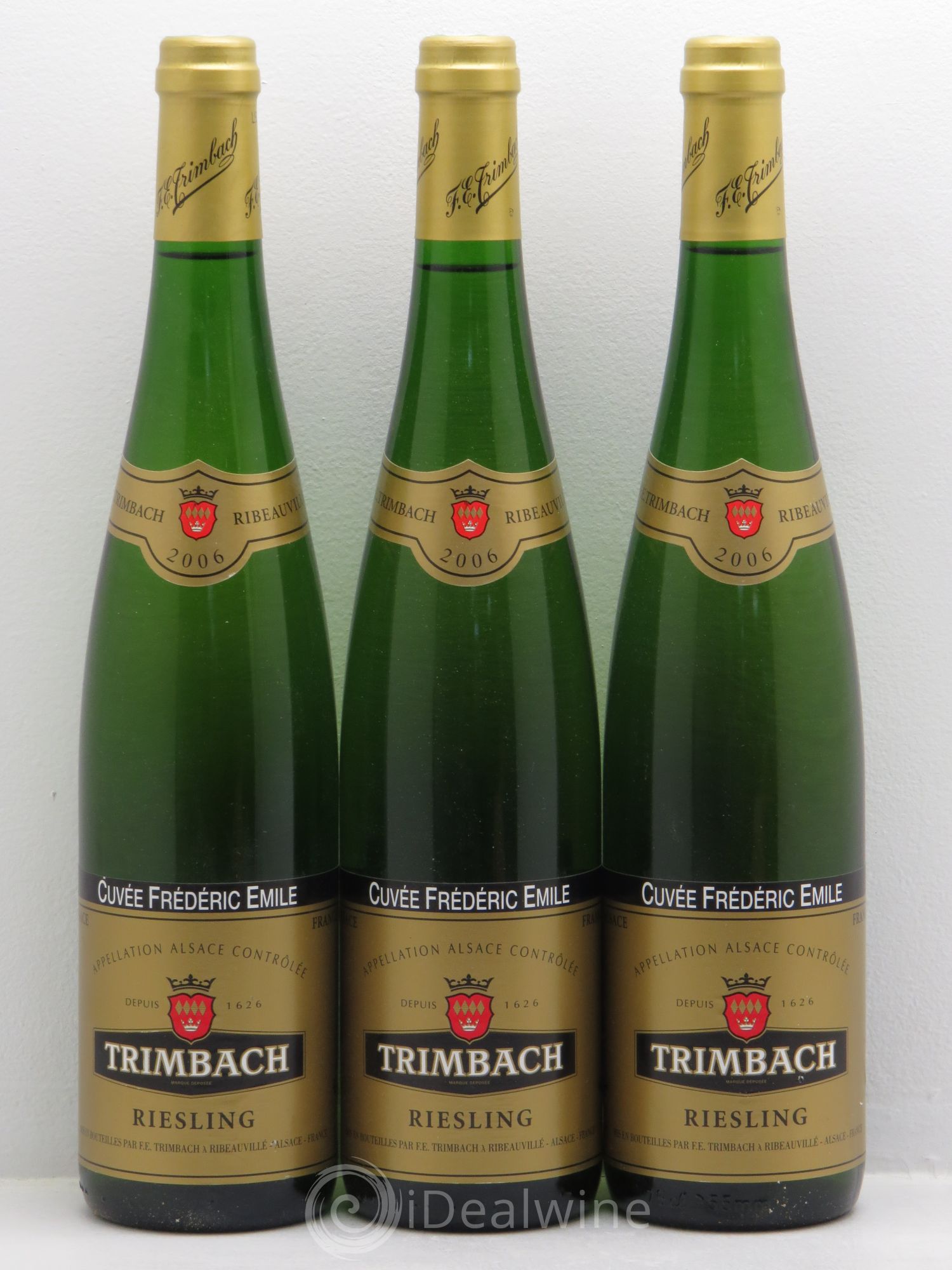Alsace Riesling Cuvée Frédéric Emile Trimbach (Domaine) 2006 - Lot de 3 bouteilles - 0