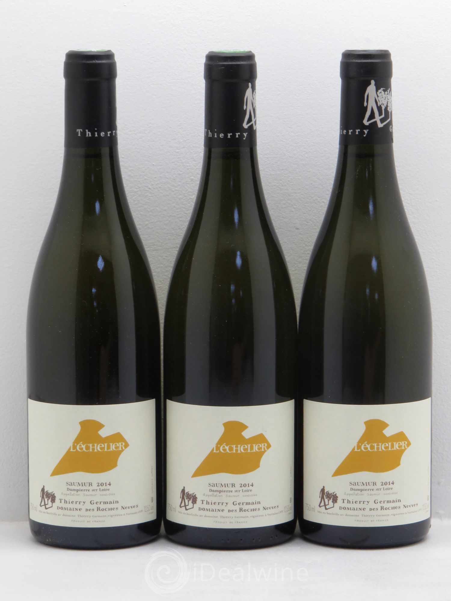 Saumur l'Echelier Domaine des Roches Neuves - Thierry Germain 2014 - Lot de 3 bouteilles - 0