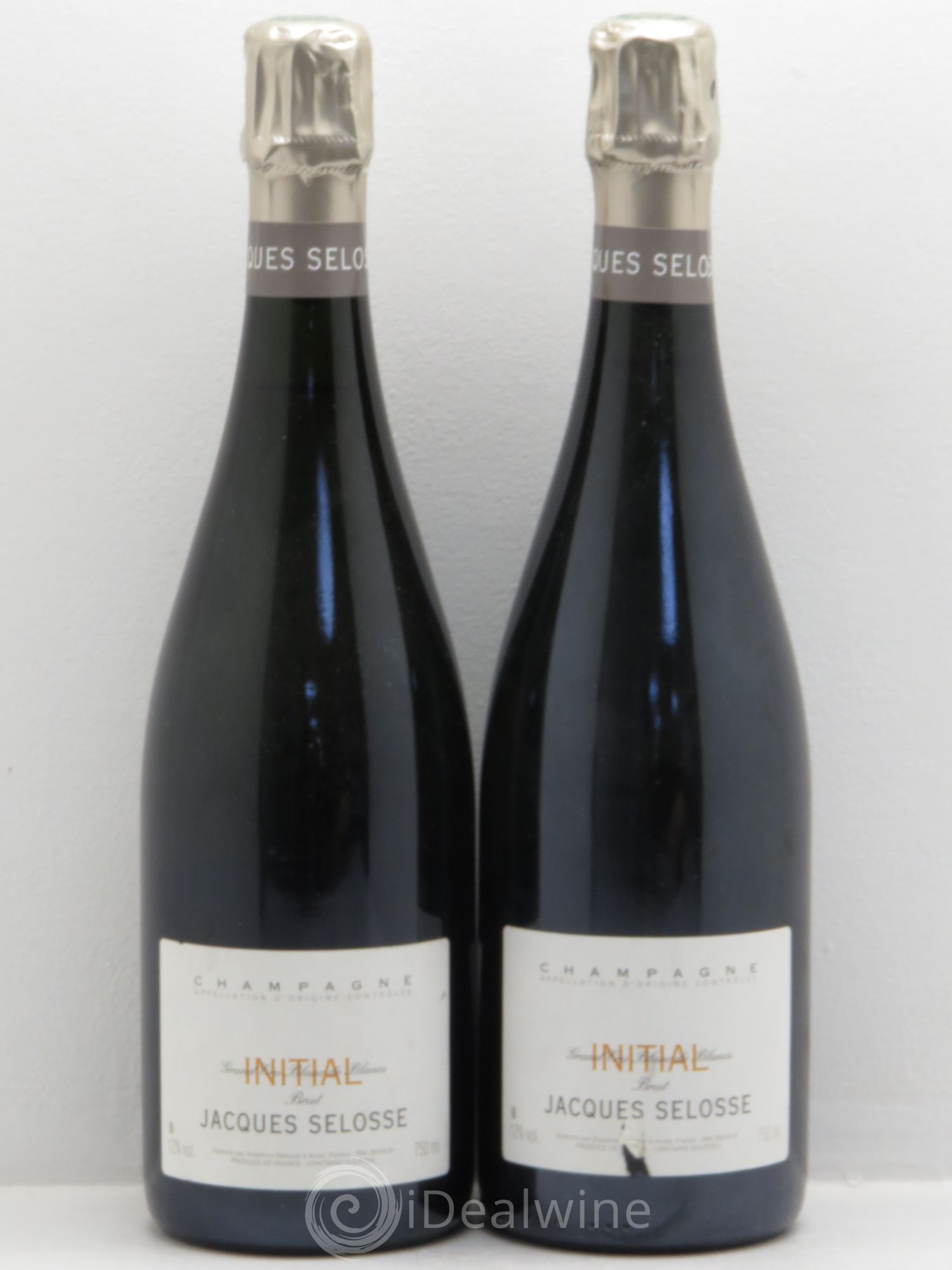 Initial Brut Jacques Selosse - Lot de 2 bouteilles - 0