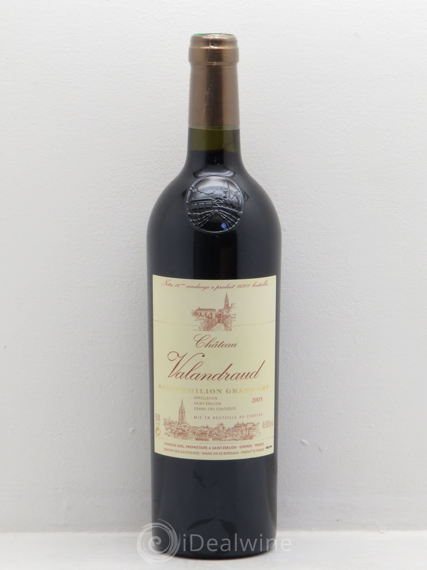 Château de Valandraud 2005 - Lot de 1 bouteille - 0