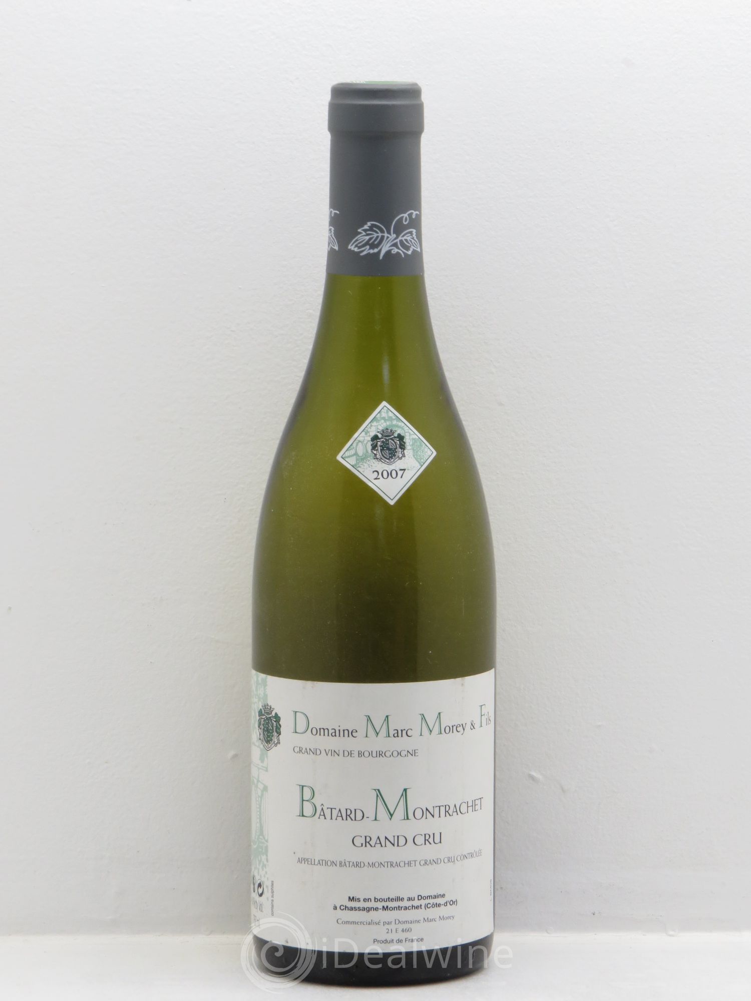 Bâtard-Montrachet Grand Cru Marc Morey 2007 - Lot de 1 bouteille - 0
