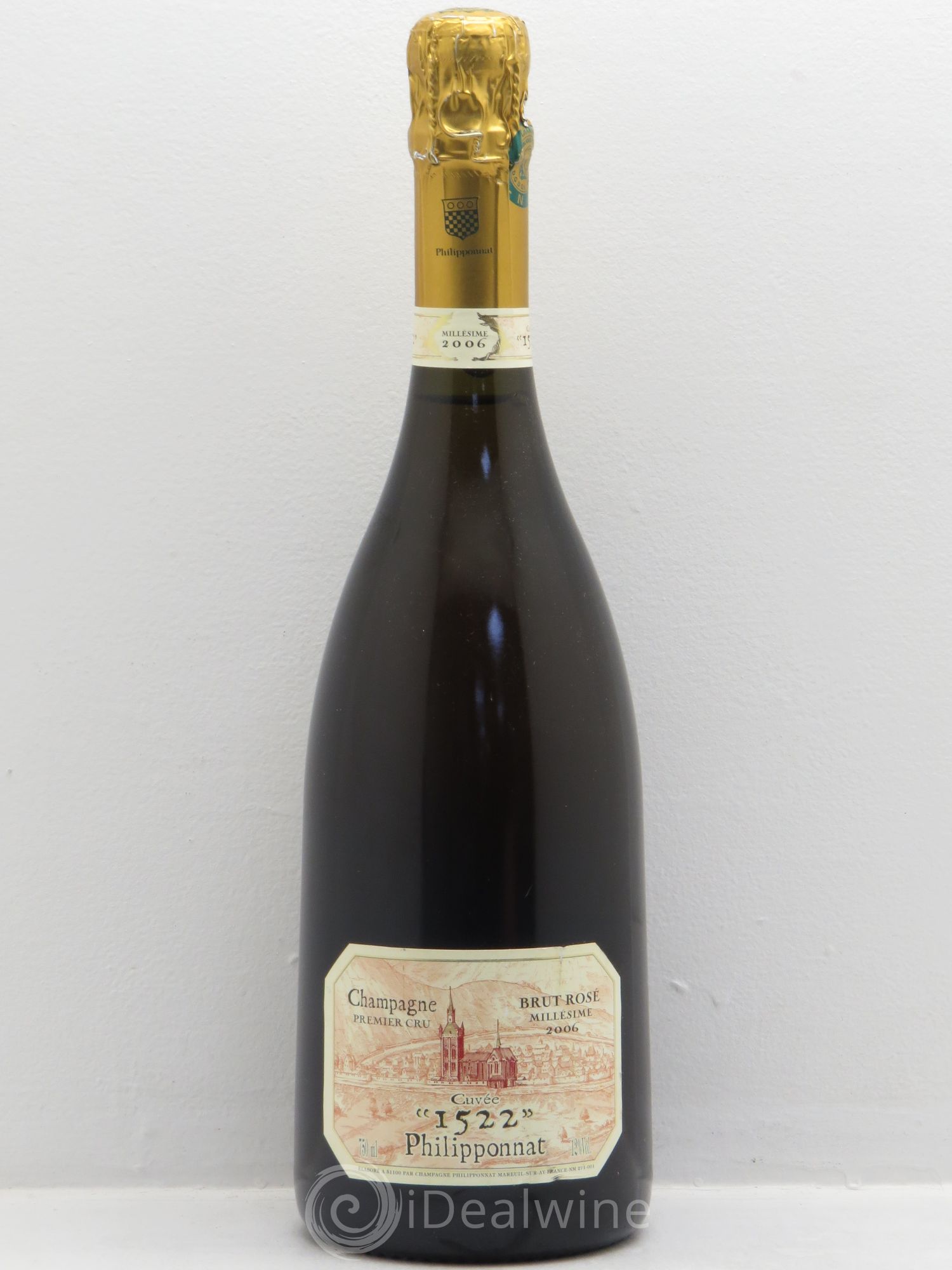 Champagne - Philipponnat 1522 1er cru Brut 2006 - Posten von 1 Flasche - 0