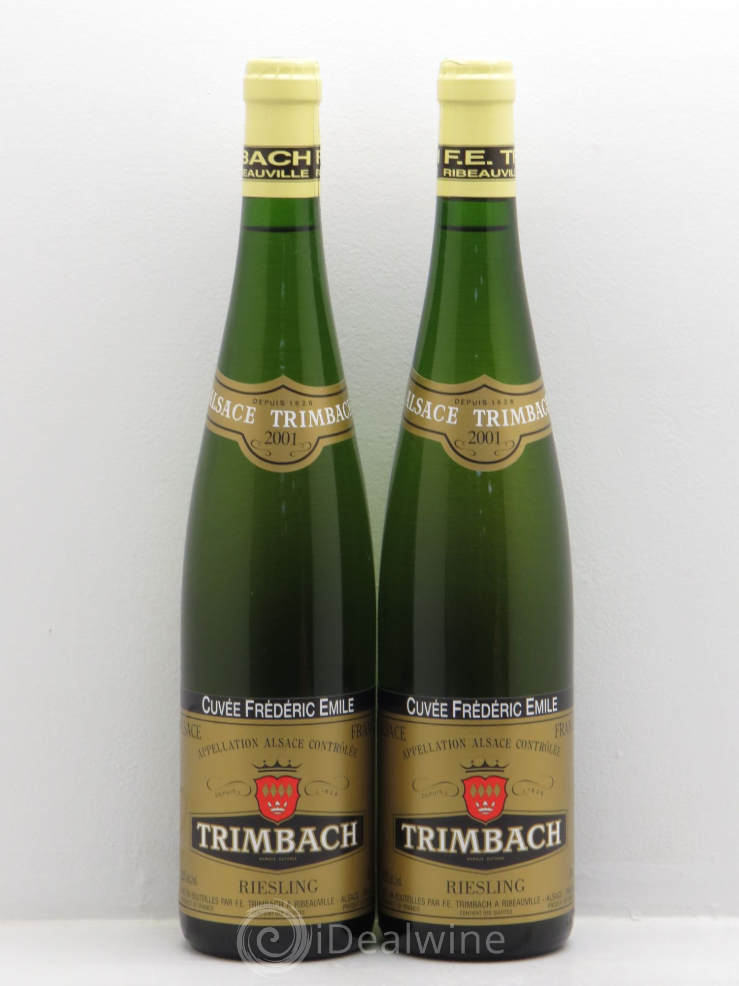 Alsace Riesling Cuvée Frédéric Emile Trimbach (Domaine) 2001 - Lot de 2 bouteilles - 0