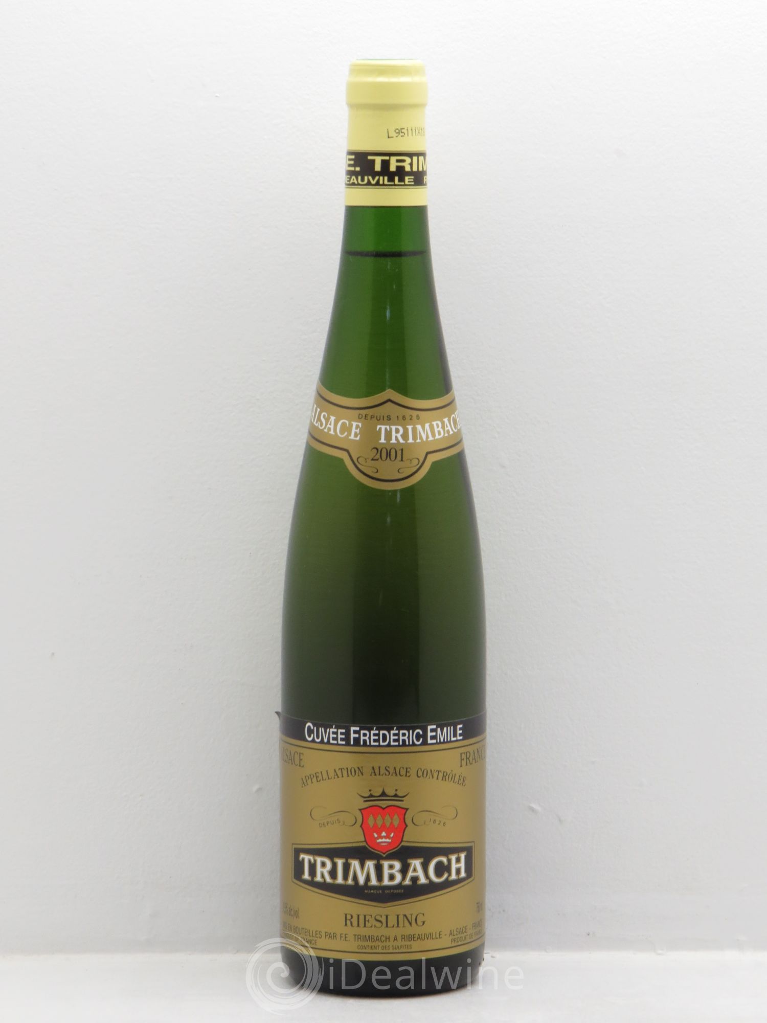 Alsace Riesling Cuvée Frédéric Emile Trimbach (Domaine) 2001 - Lot de 1 bouteille - 0
