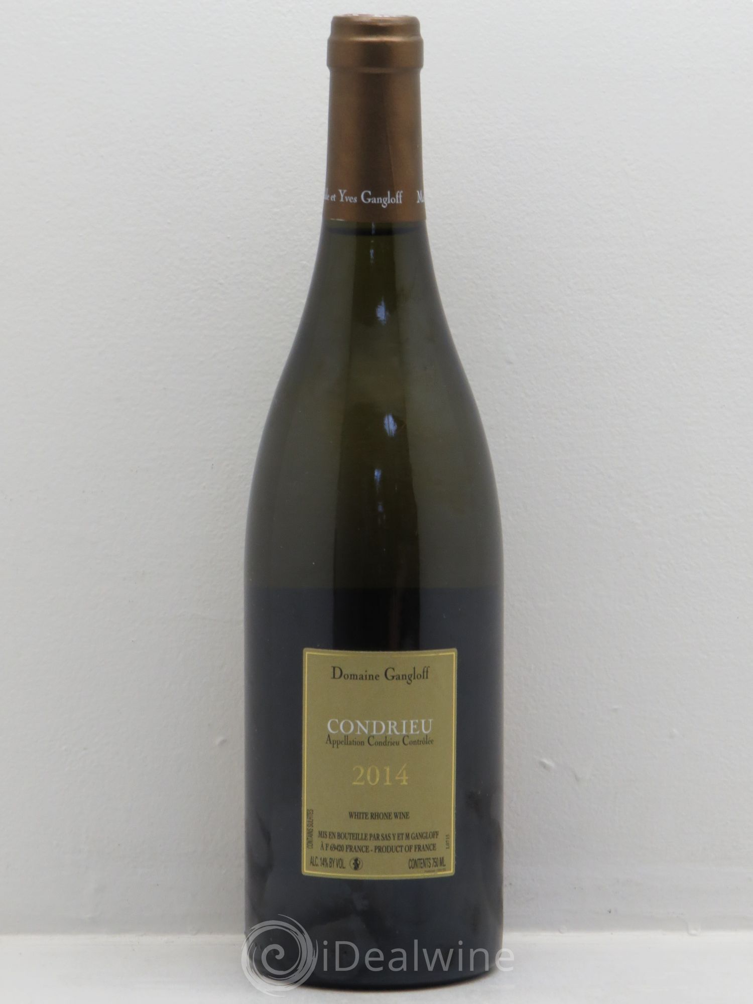 Condrieu Domaine Gangloff (Domaine) 2014 - Lot de 1 bouteille - 1