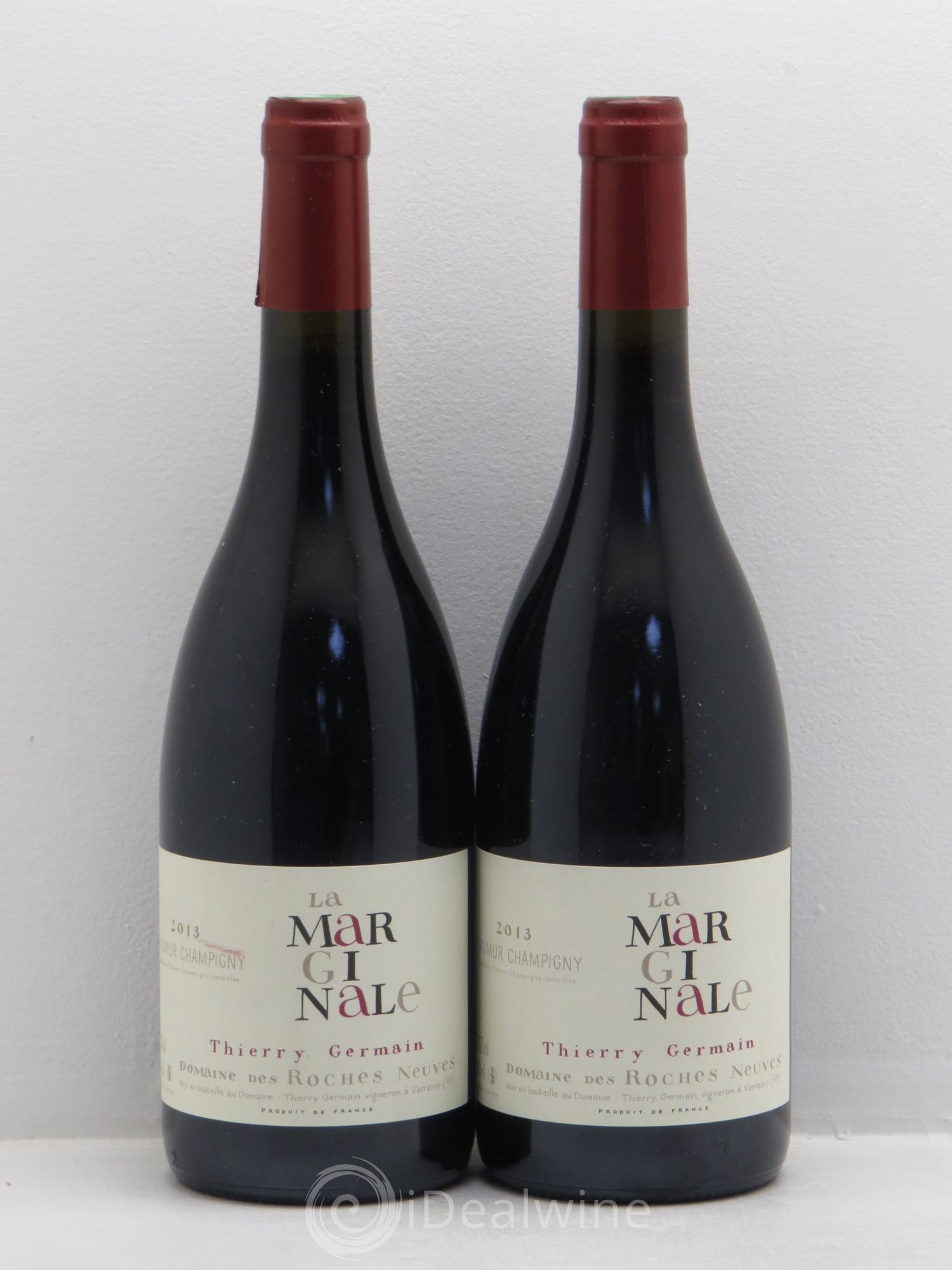 Saumur-Champigny La Marginale Domaine des Roches Neuves - Thierry Germain 2013 - Lot de 2 bouteilles - 0
