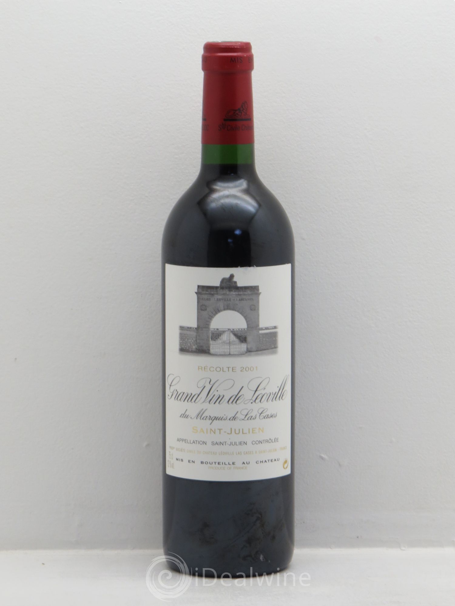 Château Léoville Las Cases 2ème Grand Cru Classé 2001 - Lot de 1 bouteille - 0