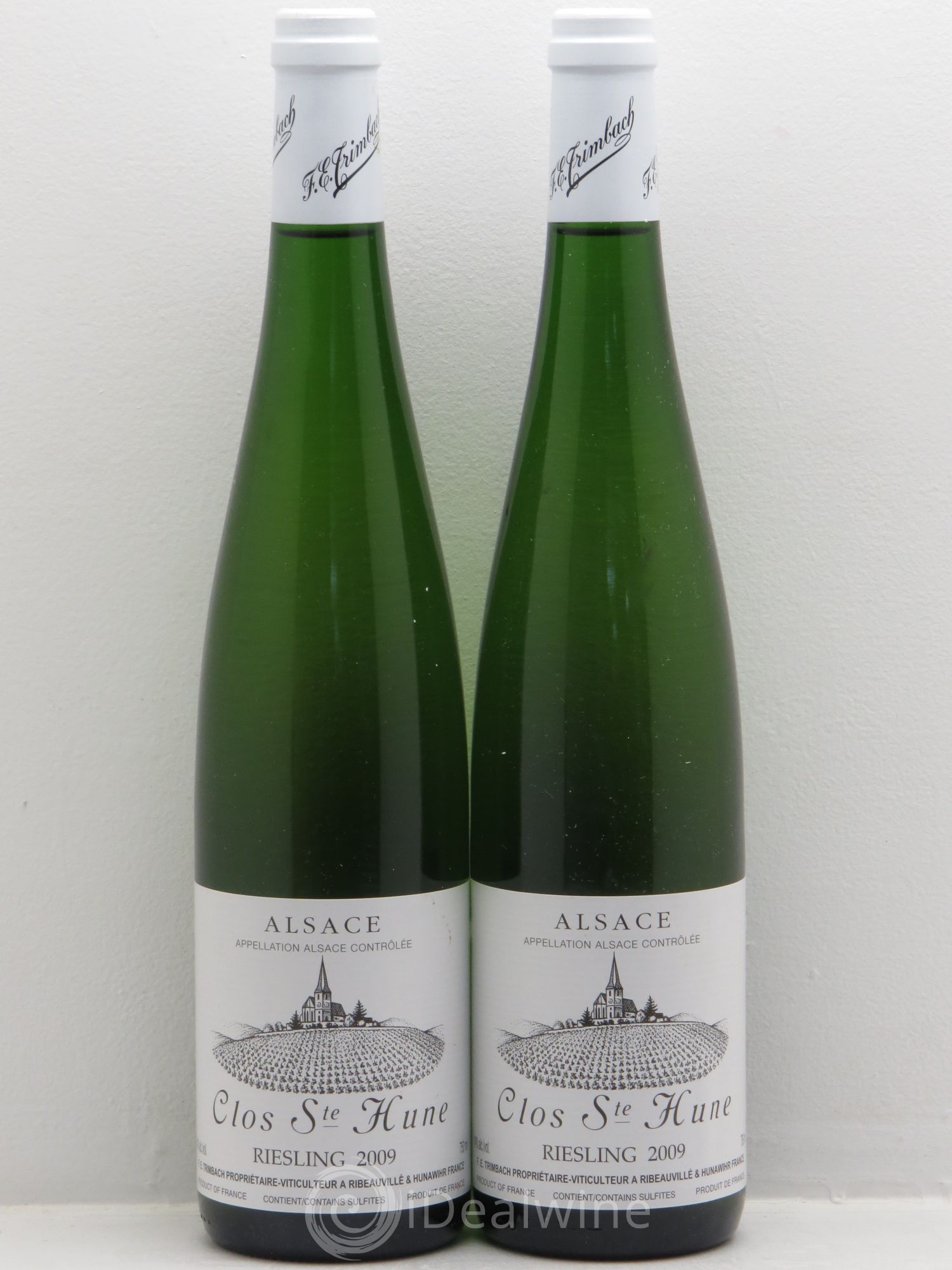 Alsace Riesling Clos Sainte-Hune Trimbach (Domaine) 2009 - Lot de 2 bouteilles - 0