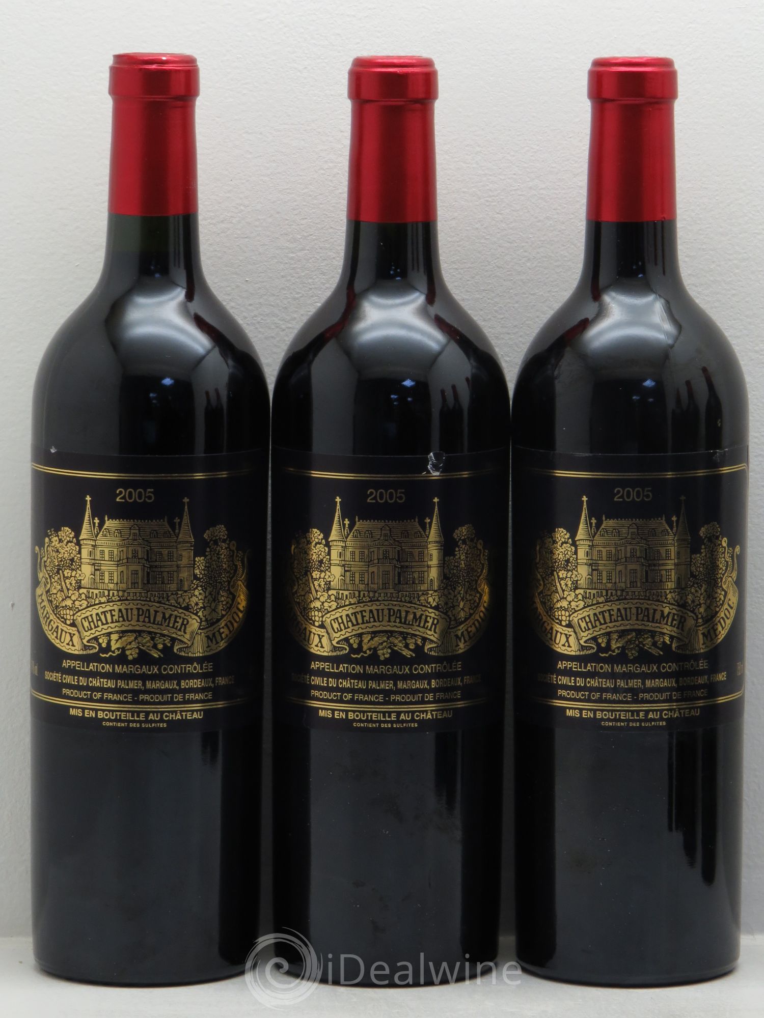 Château Palmer 3ème Grand Cru Classé 2005 - Lot de 6 bouteilles - 1