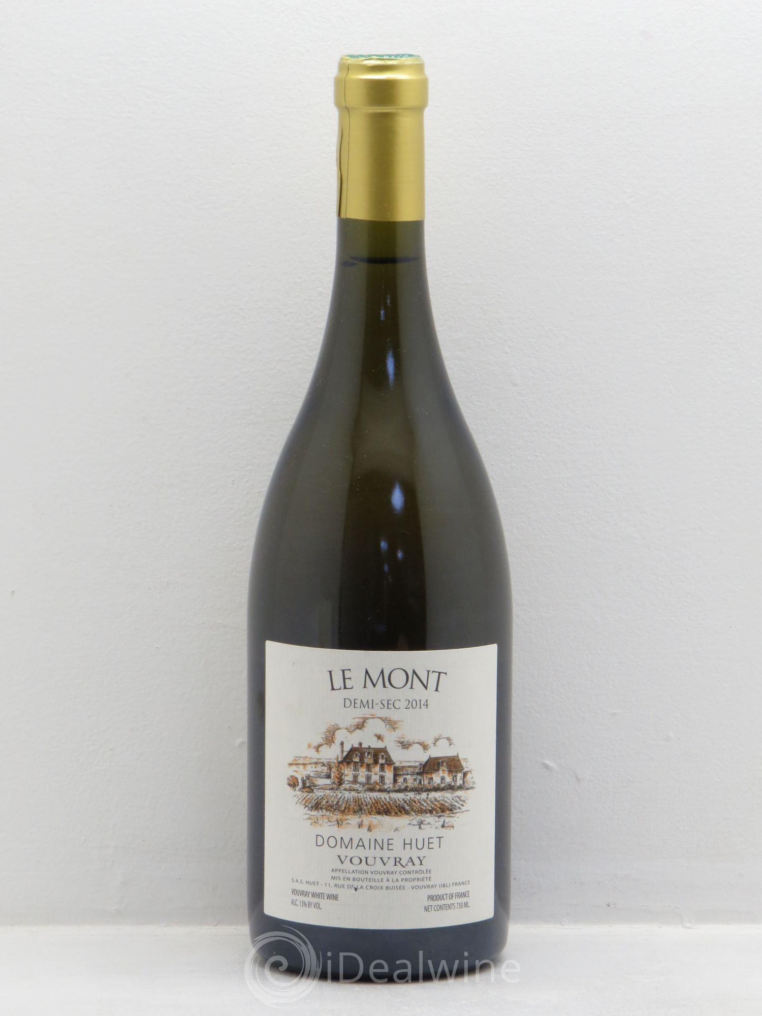 Vouvray Le Mont Demi-Sec Domaine Huet 2014 - Lot de 1 bouteille - 0