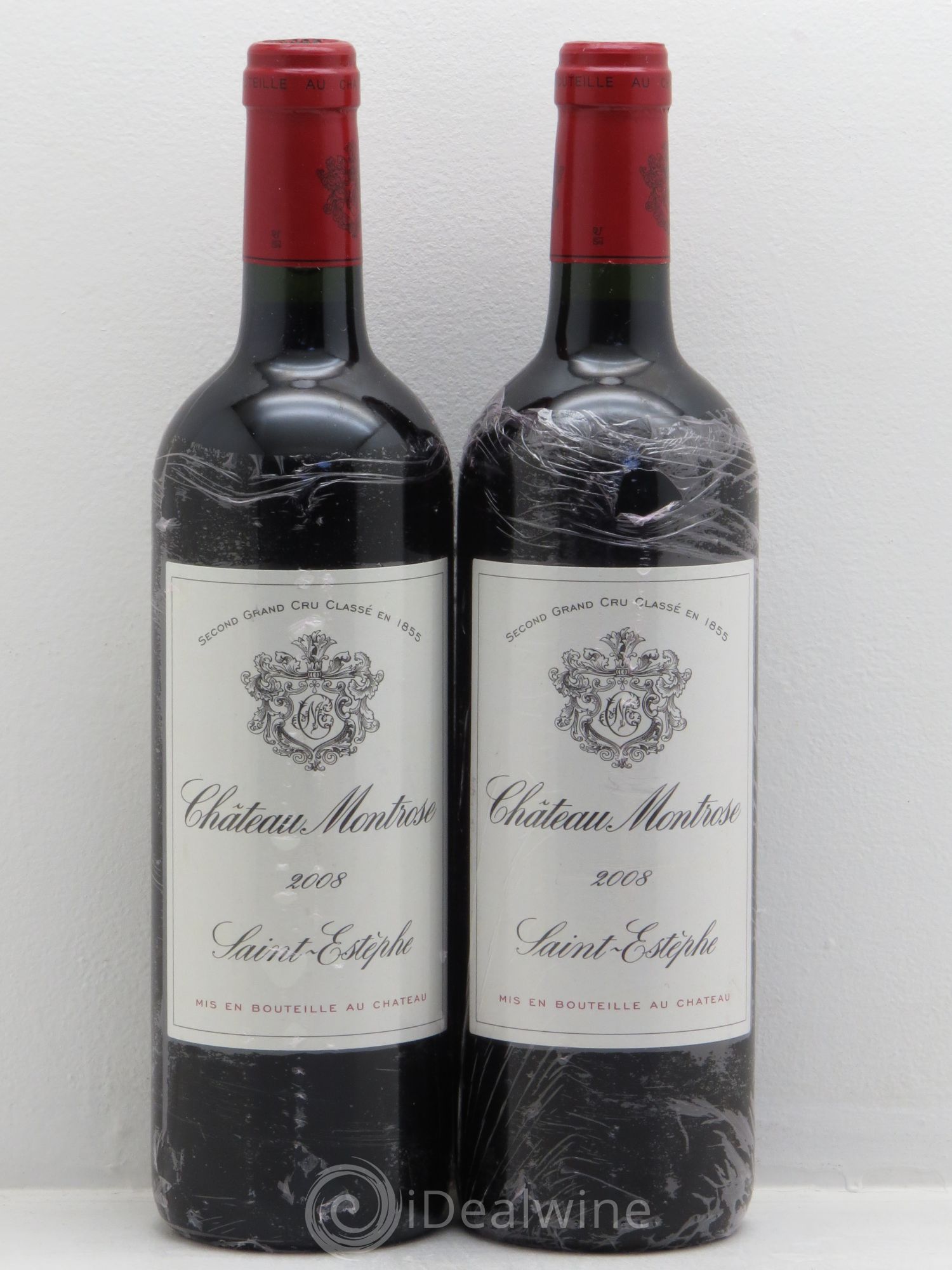 Château Montrose 2ème Grand Cru Classé 2008 - Lot de 2 bouteilles - 0