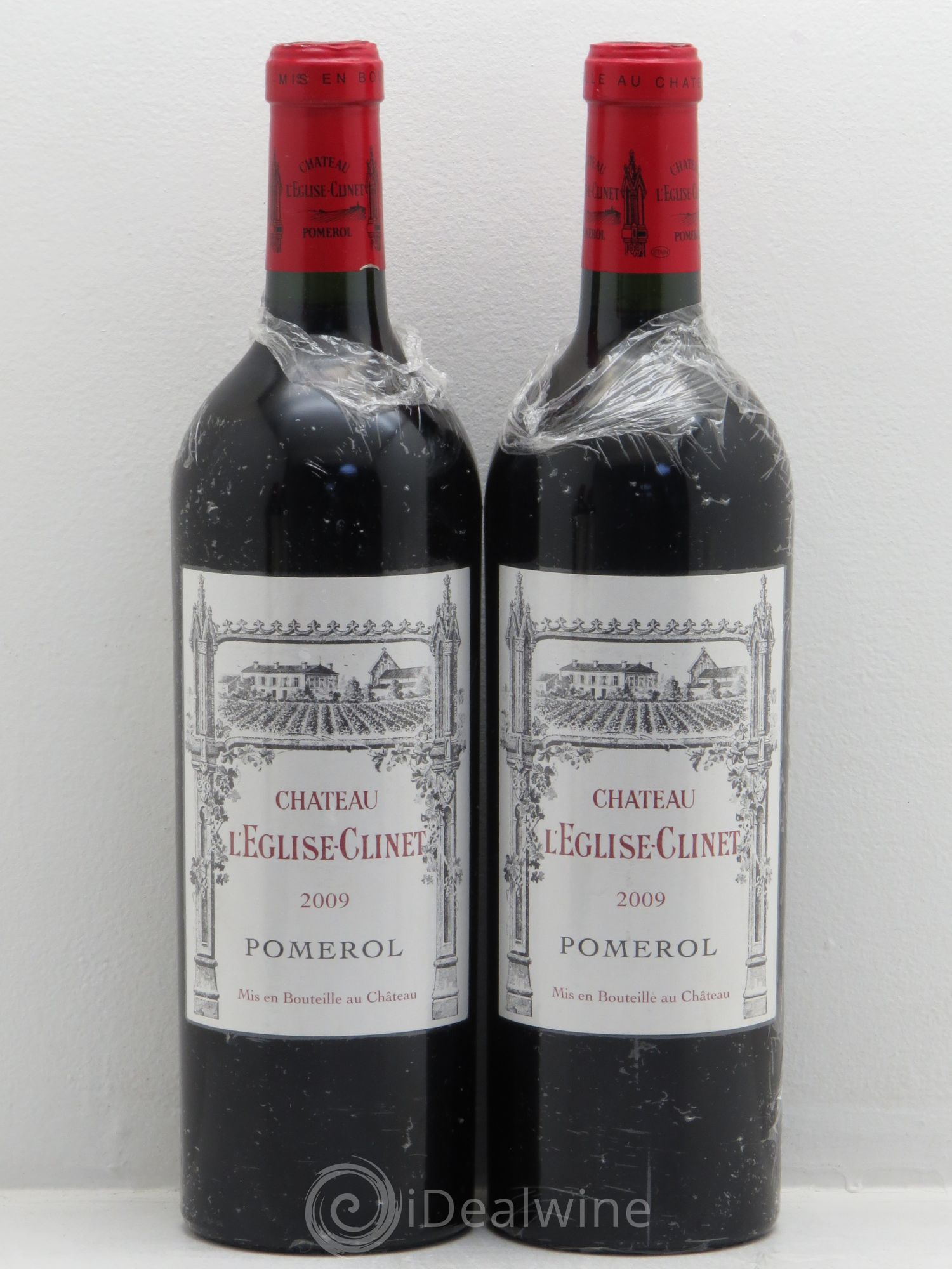 Château l' Église Clinet 2009 - Lot de 2 bouteilles - 0