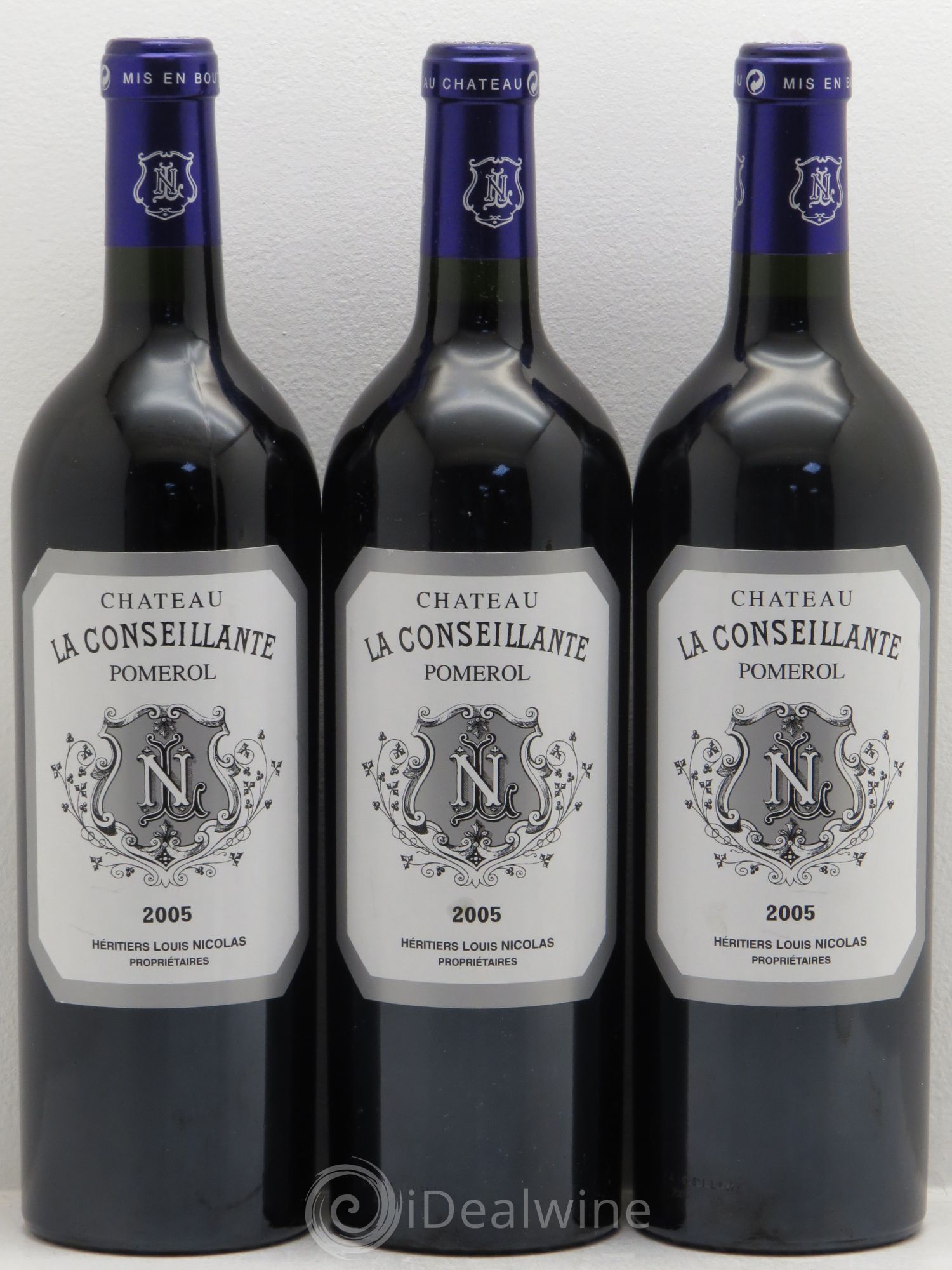 Château la Conseillante 2005 - Lot de 3 bouteilles - 0