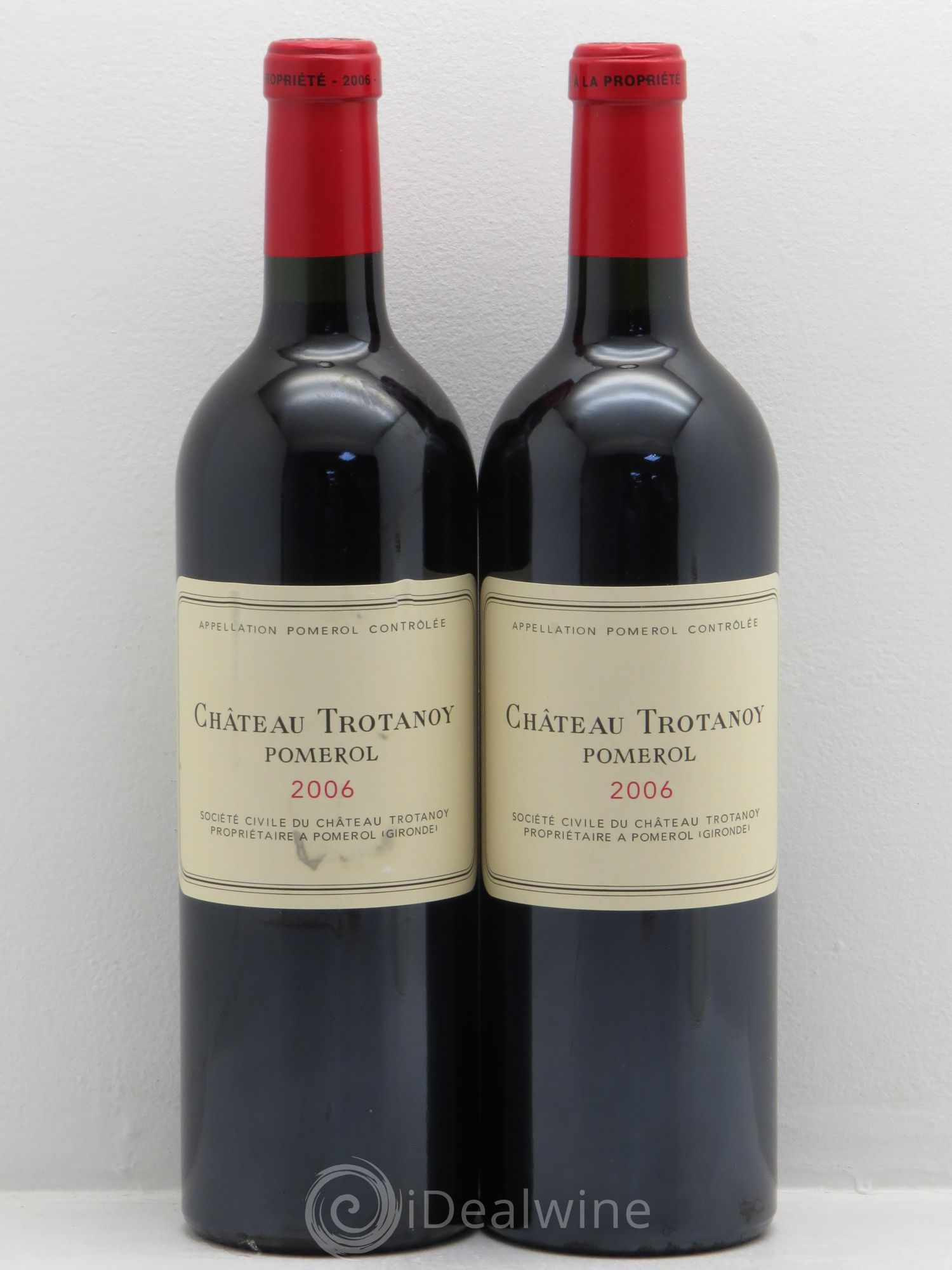 Château Trotanoy 2006 - Lot de 2 bouteilles - 0